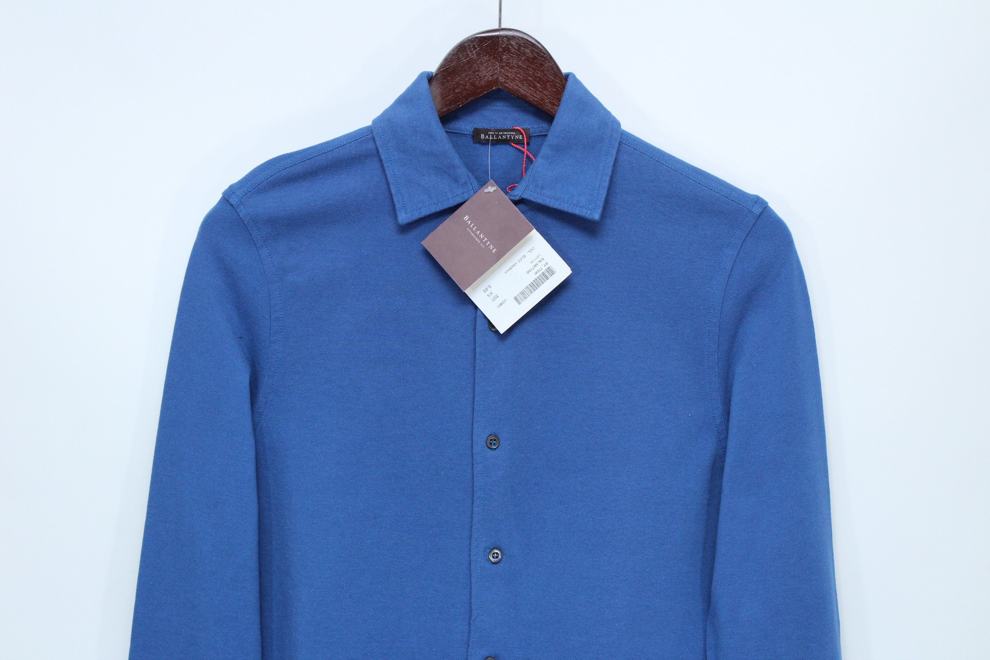image of Archival Clothing x Ballantyne Shirts Mens Size 42 Made In Italy New Hype in Blue