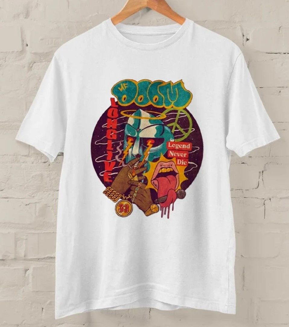 MF Doom MF Doom T-shirt MF Doom Rap RnB HipHop Shirt Tee Size US XL / EU 56 / 4 - 4 Thumbnail