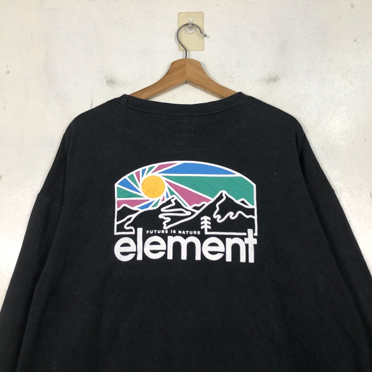 Japanese Brand 📌Vintage Sweatshirt Crewneck Element Big Logo Size US L / EU 52-54 / 3 - 11 Thumbnail