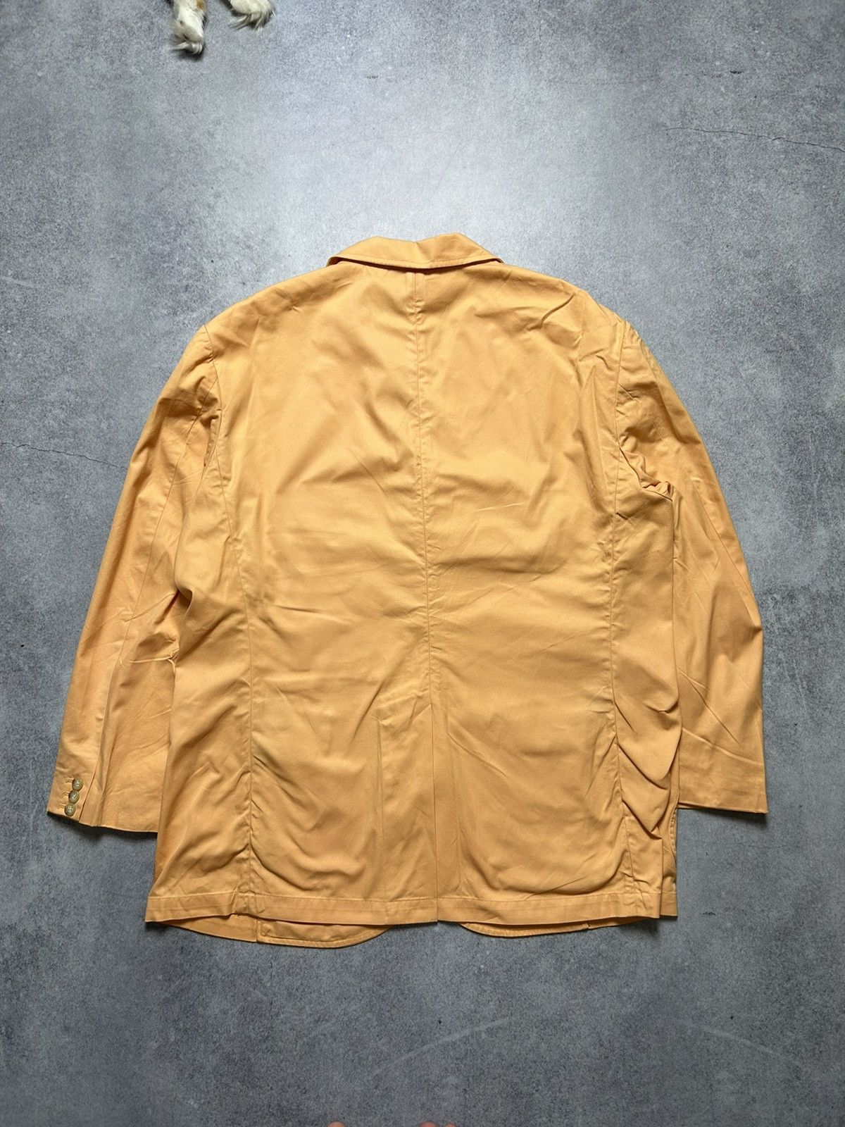 Polo Ralph Lauren × Ralph Lauren × Vintage Vintage 90s Polo Ralph Lauren 3 Button 100% Cotton Blazer Size 46R - 3 Thumbnail