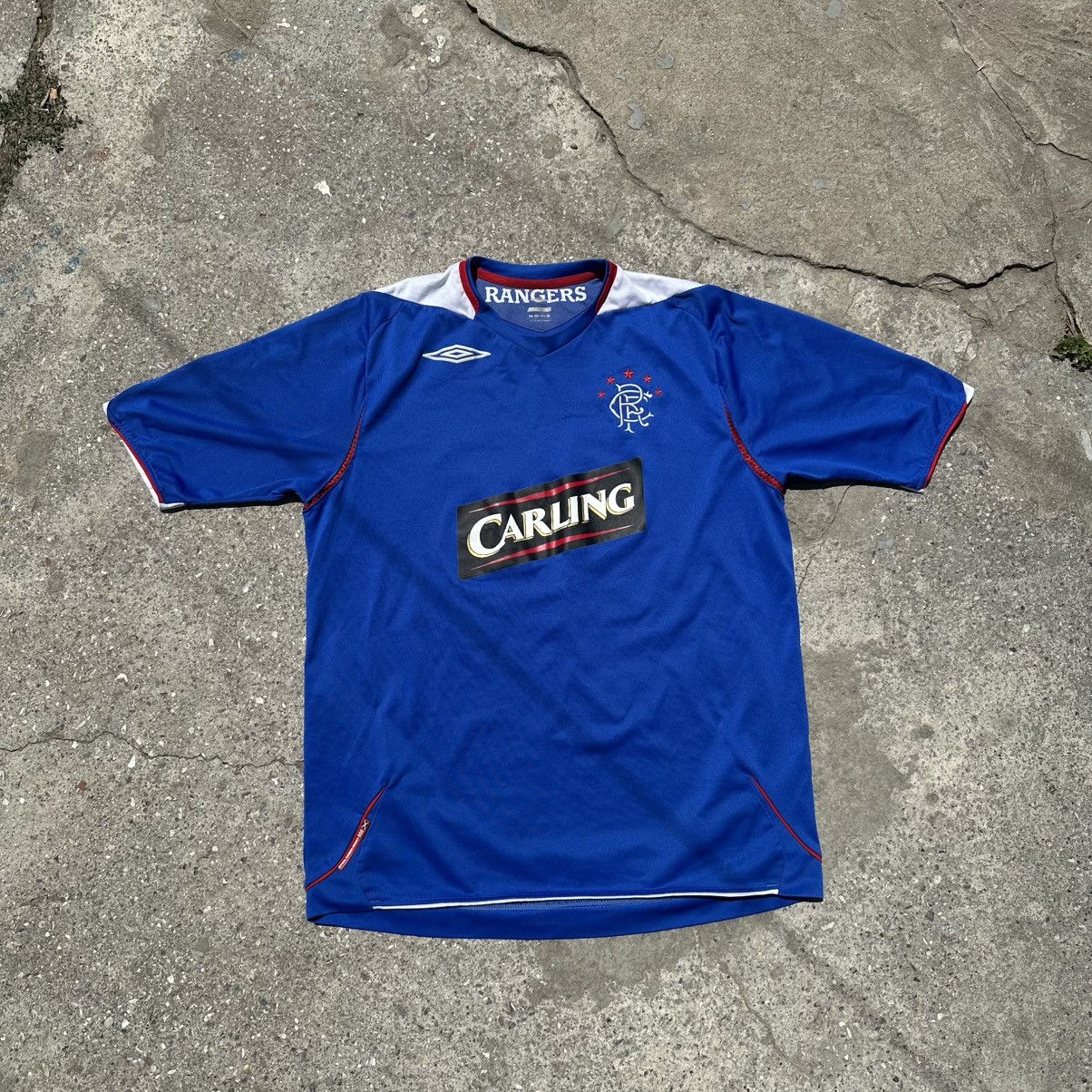 Umbro UMBRO VINTAGE Rangers FC HOMME 2006/2007 LORNA Soccer jersey Size US L / EU 52-54 / 3 - 1 Thumbnail