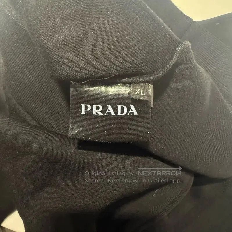 Prada Prada Men's Black XL Sweater. Size US XL / EU 56 / 4 - 3 Thumbnail