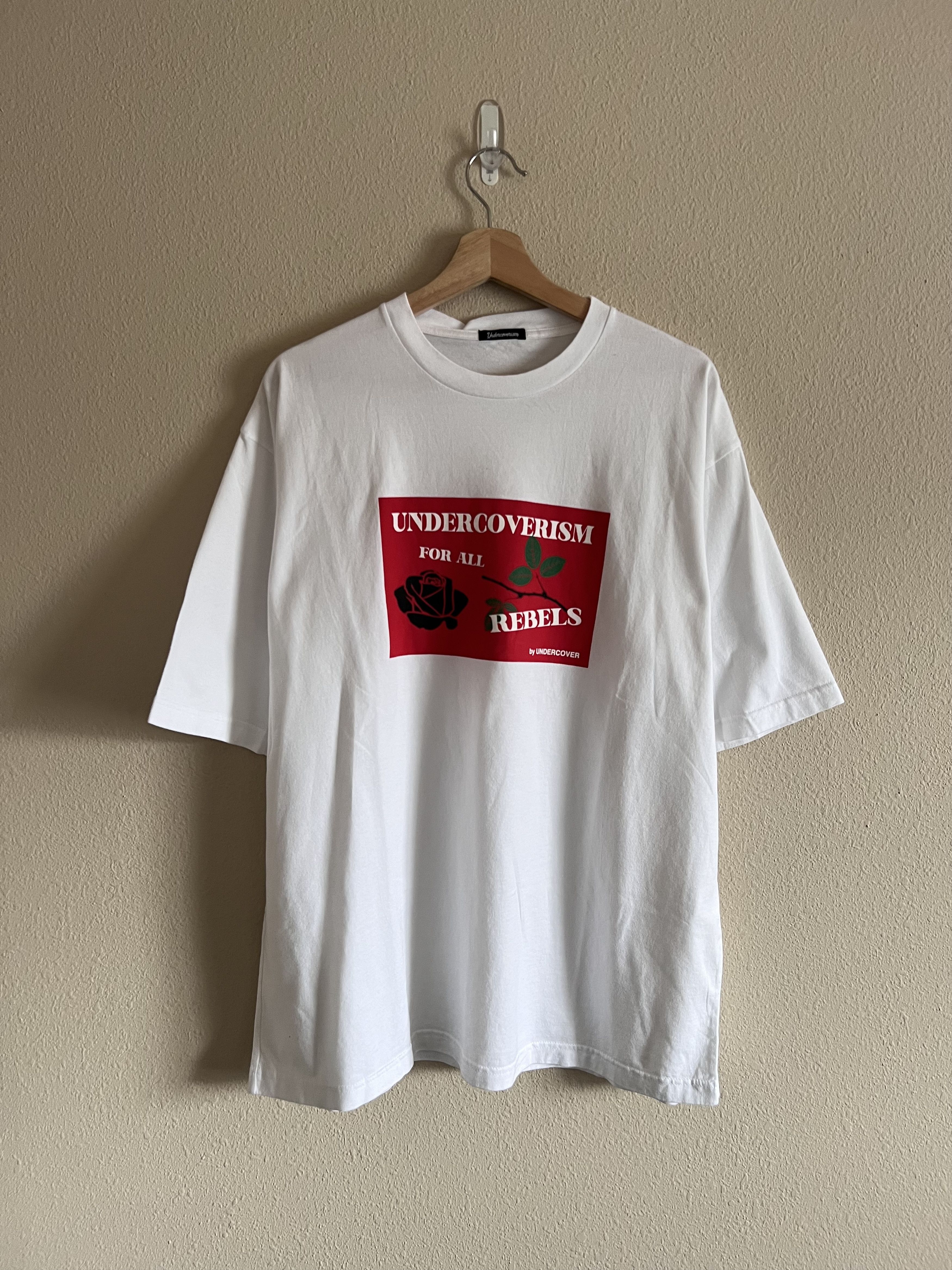Undercover Undercover For All Rebels Rose Tee in White Size US XL / EU 56 / 4 - 2 Thumbnail