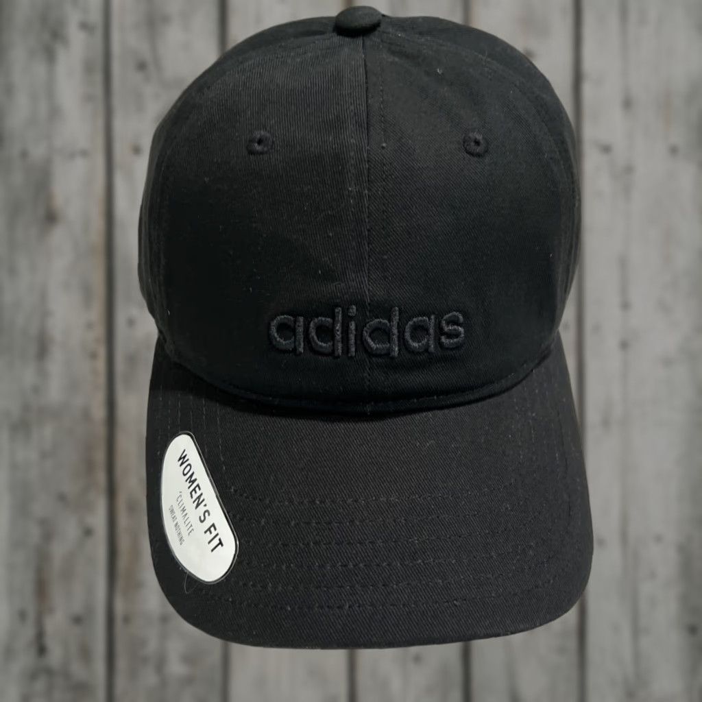 Adidas Adidas Contender Hat Women’s Fit Adjustable Black Climalite Golf Pickleball NWT Size ONE SIZE - 1 Thumbnail