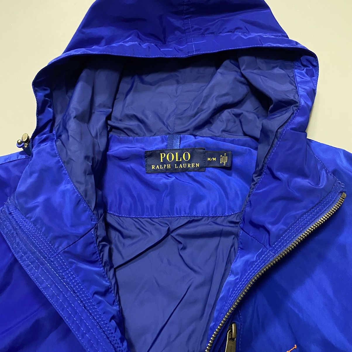 Polo Ralph Lauren Polo Ralph Lauren Nylon Mens Full Zip Jacket Size M Blue Size US M / EU 48-50 / 2 - 8 Thumbnail