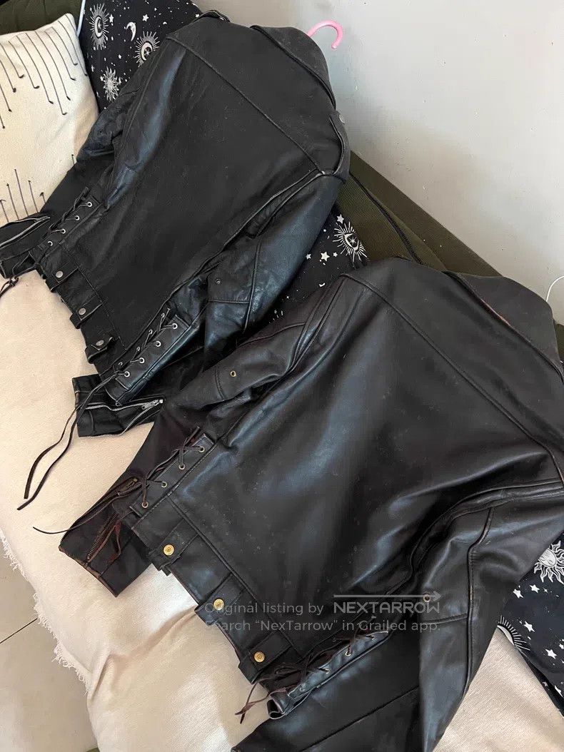 Schott Schott NYC 609 Black Leather Jacket Size US M / EU 48-50 / 2 - 6 Thumbnail