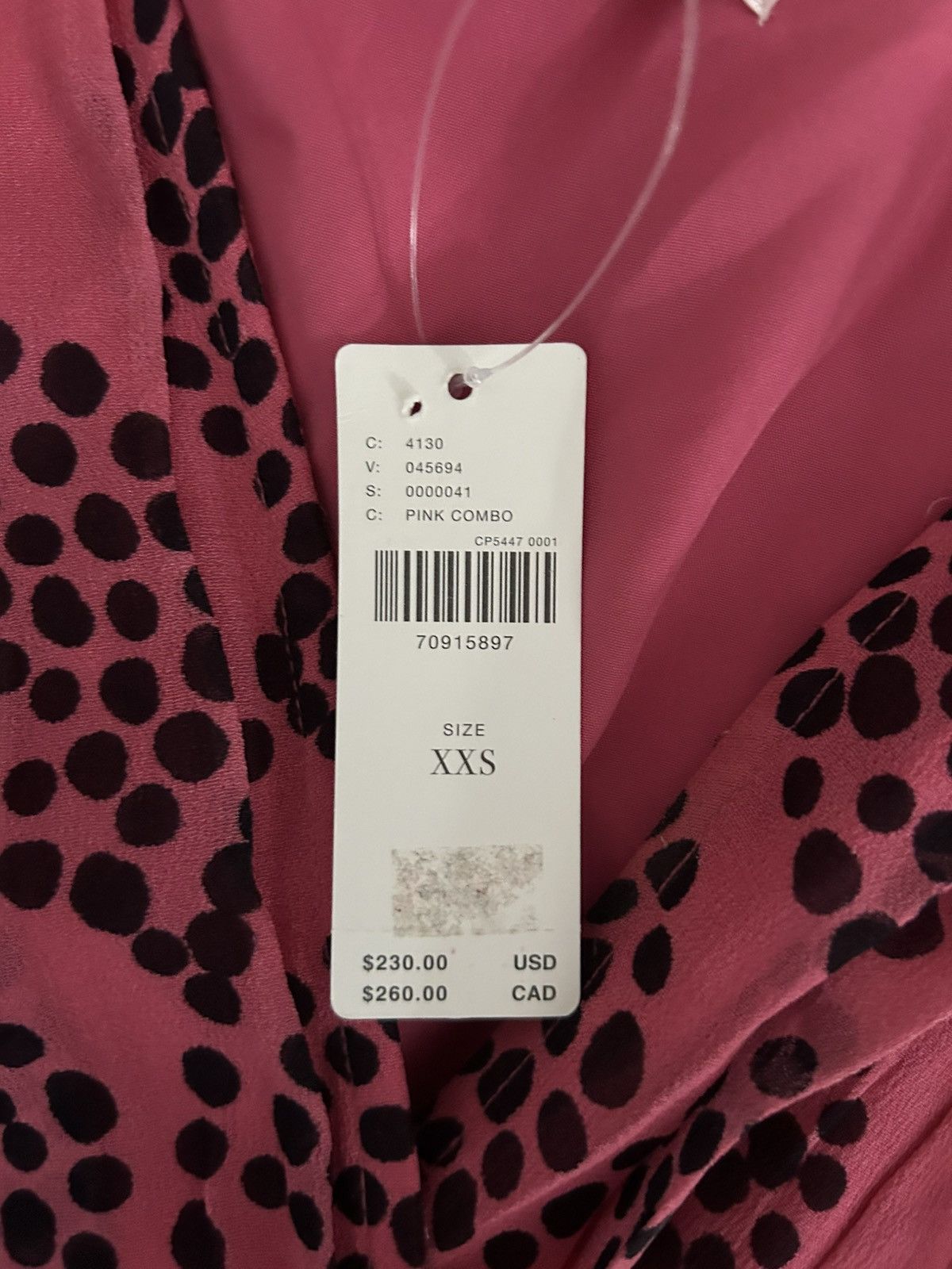 Anthropologie Spotted Sunset Dress Size XXS / US 00 / IT 34 - 4 Thumbnail