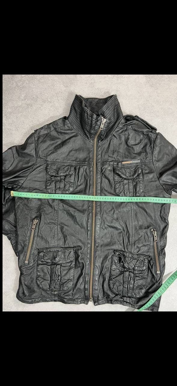Vintage VTG Yohji Yamamoto Style REAL LEATHER JACKET 90s Size US L / EU 52-54 / 3 - 11 Thumbnail