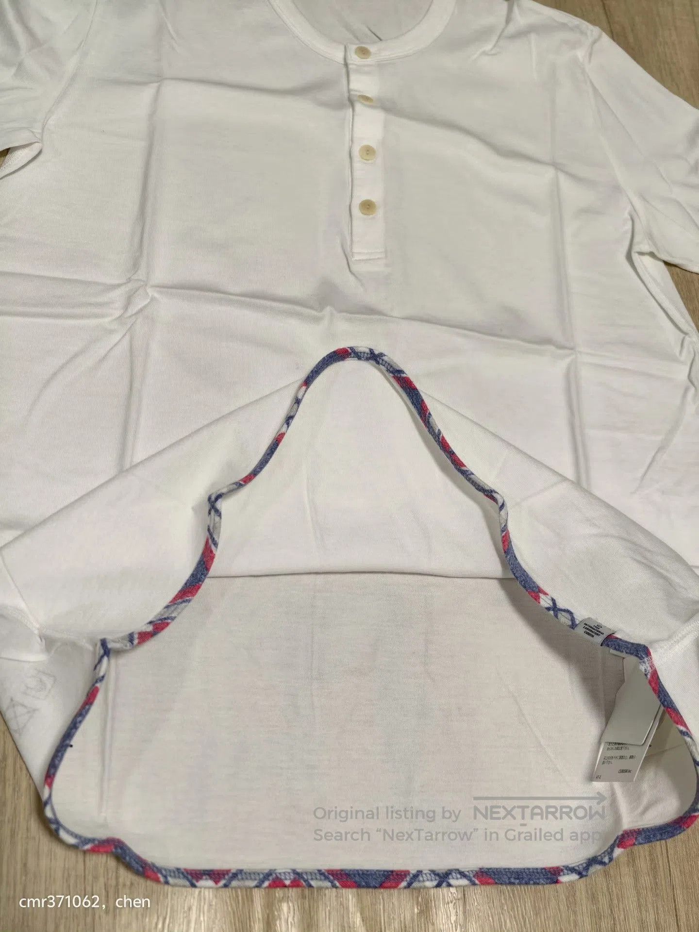 Visvim visvim 17ss Sublig Henley S/S Check. Size US M / EU 48-50 / 2 - 4 Thumbnail