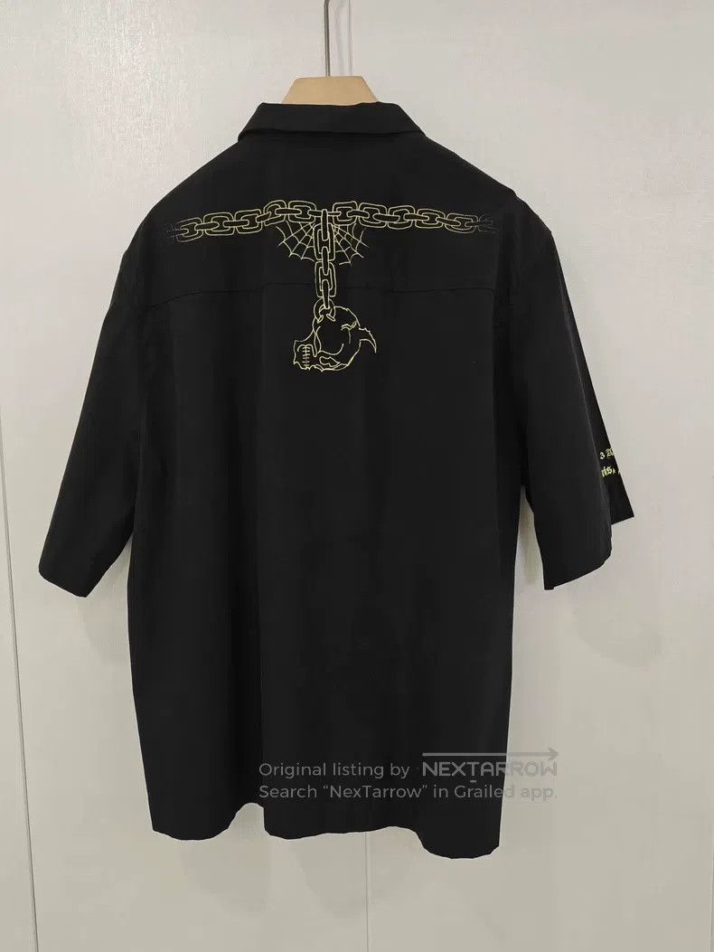 Givenchy Givenchy Shirt Jacket Short Sleeve Size US XXS / EU 40 - 2 Thumbnail