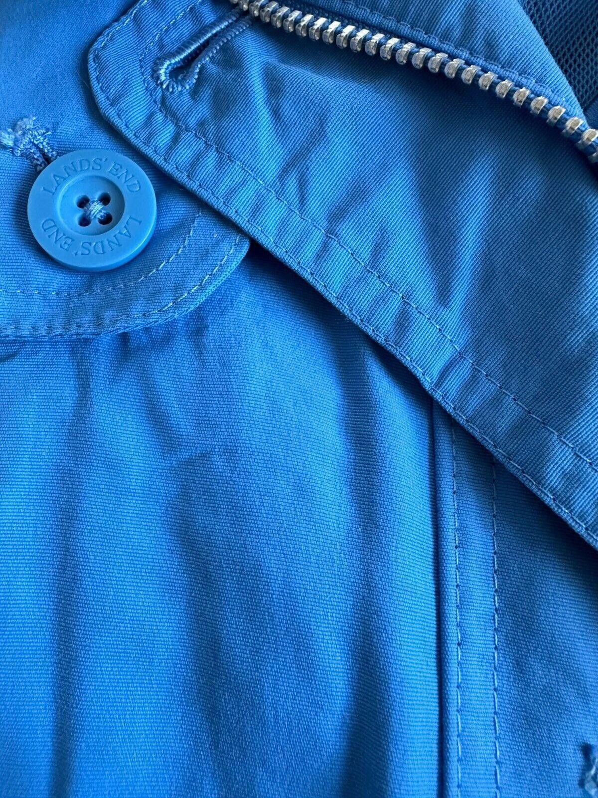Lands' End Lands' End Blue Rain Jacket Women sz M /10-12 Size M / US 6-8 / IT 42-44 - 9 Thumbnail