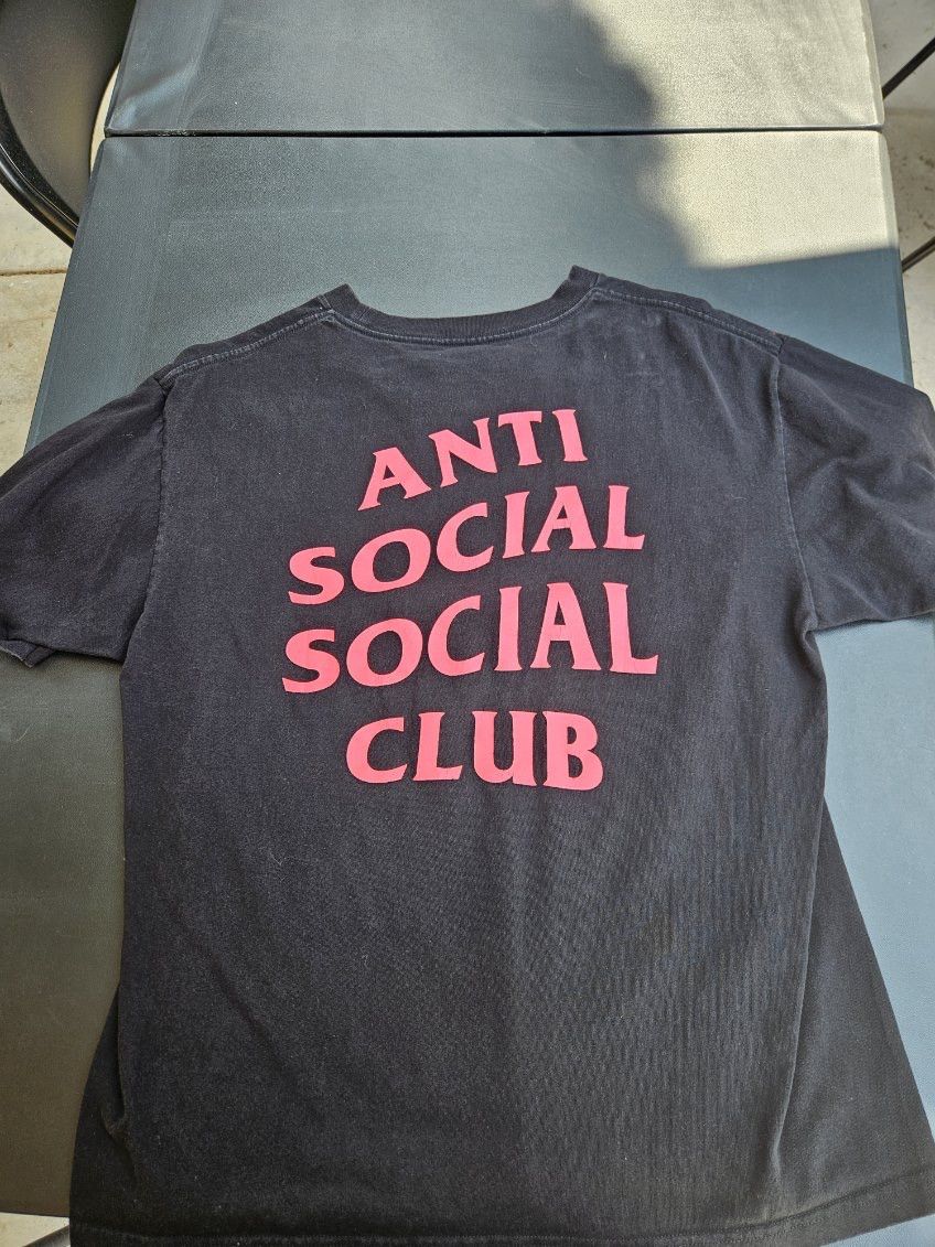 Anti Social Social Club Anti Social Social Club Pink Tee Size US L / EU 52-54 / 3 - 2 Thumbnail