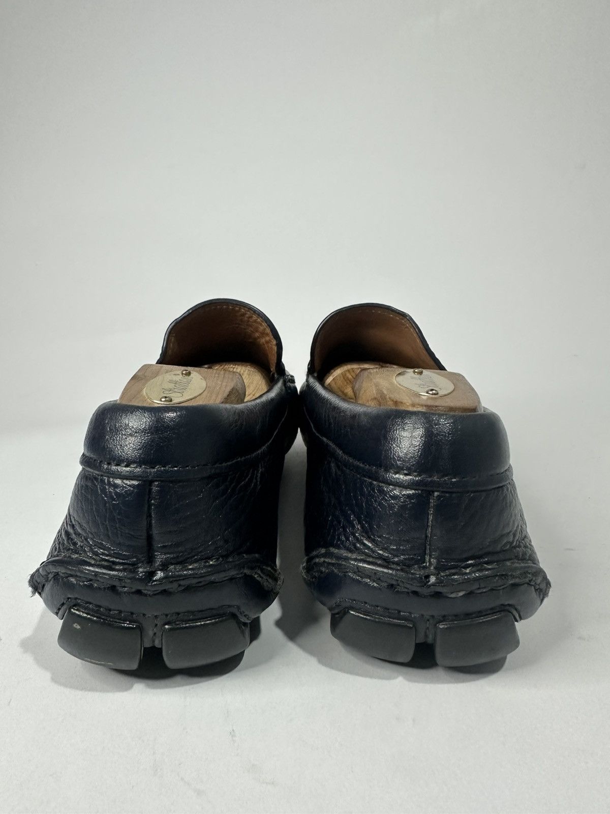 Prada Vintage Prada Pebbled Calfskin Leather Driving Loafers. Size US 9.5 / EU 42-43 - 5 Thumbnail