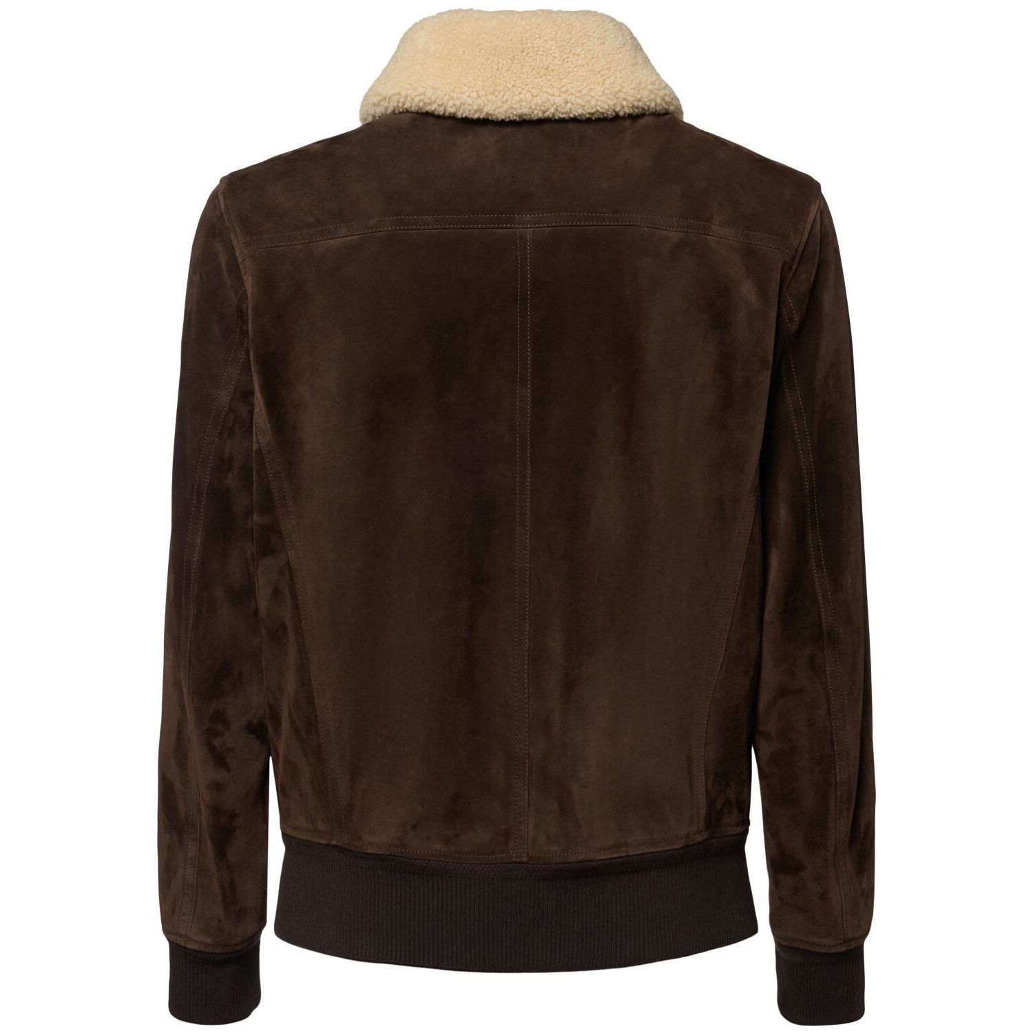 Tom Ford TOM FORD Dark Brown Suede/Shearling Jacket New & Authentic ( Size US XXL / EU 58 / 5 - 2 Thumbnail