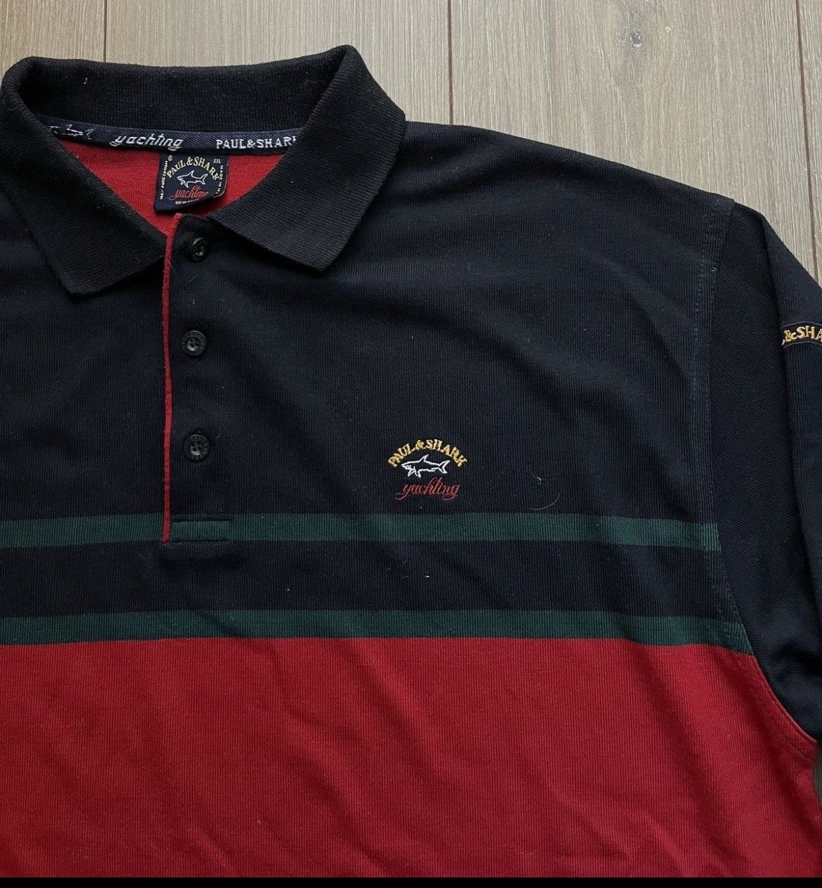 Paul & Shark Paul and Shark long sleeve polo Size US L / EU 52-54 / 3 - 4 Thumbnail