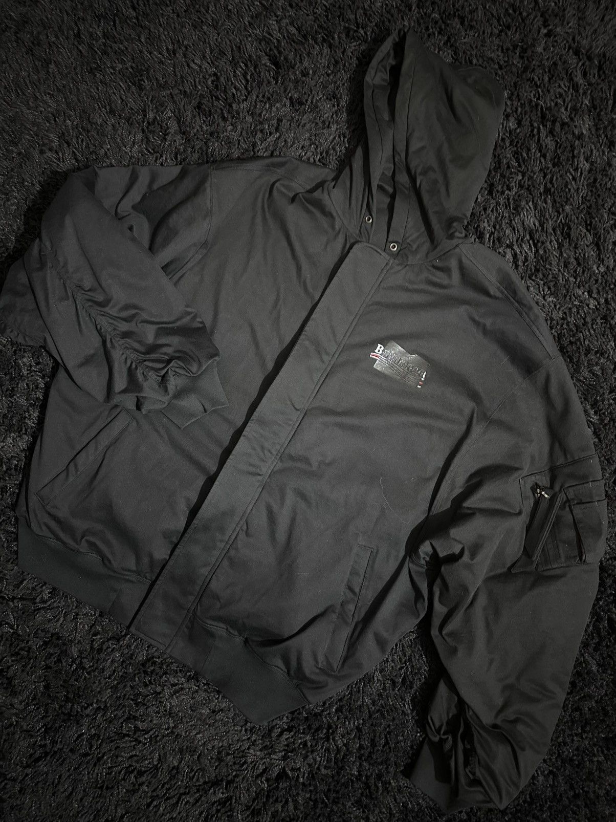 Balenciaga Balenciaga Gaffer campaign oversized bomber sz M Demna era Size US M / EU 48-50 / 2 - 4 Thumbnail