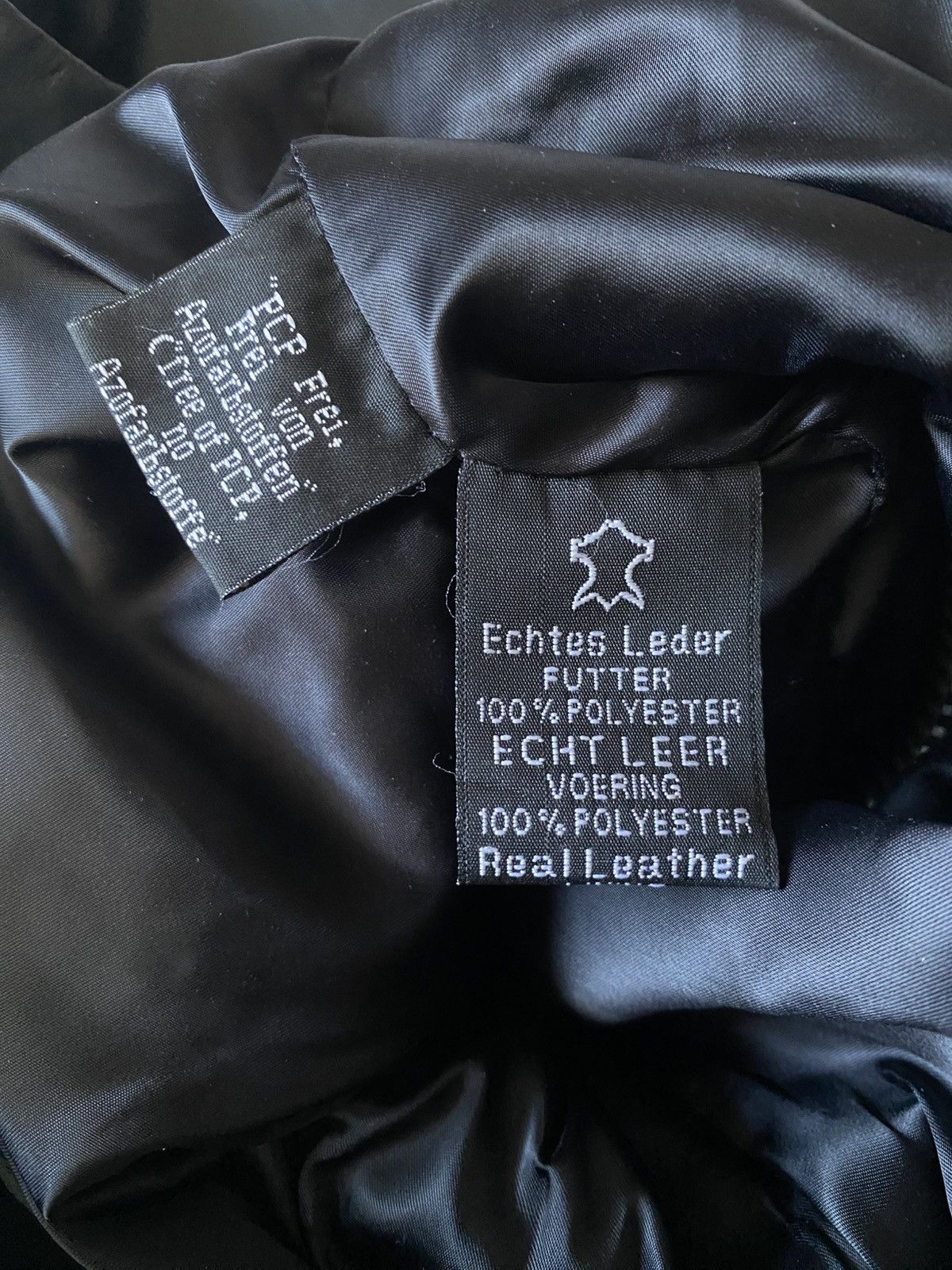 Other Vintage Mavip Leder Pants Leather Avant Garde Biker Moto Size 29" - 9 Thumbnail