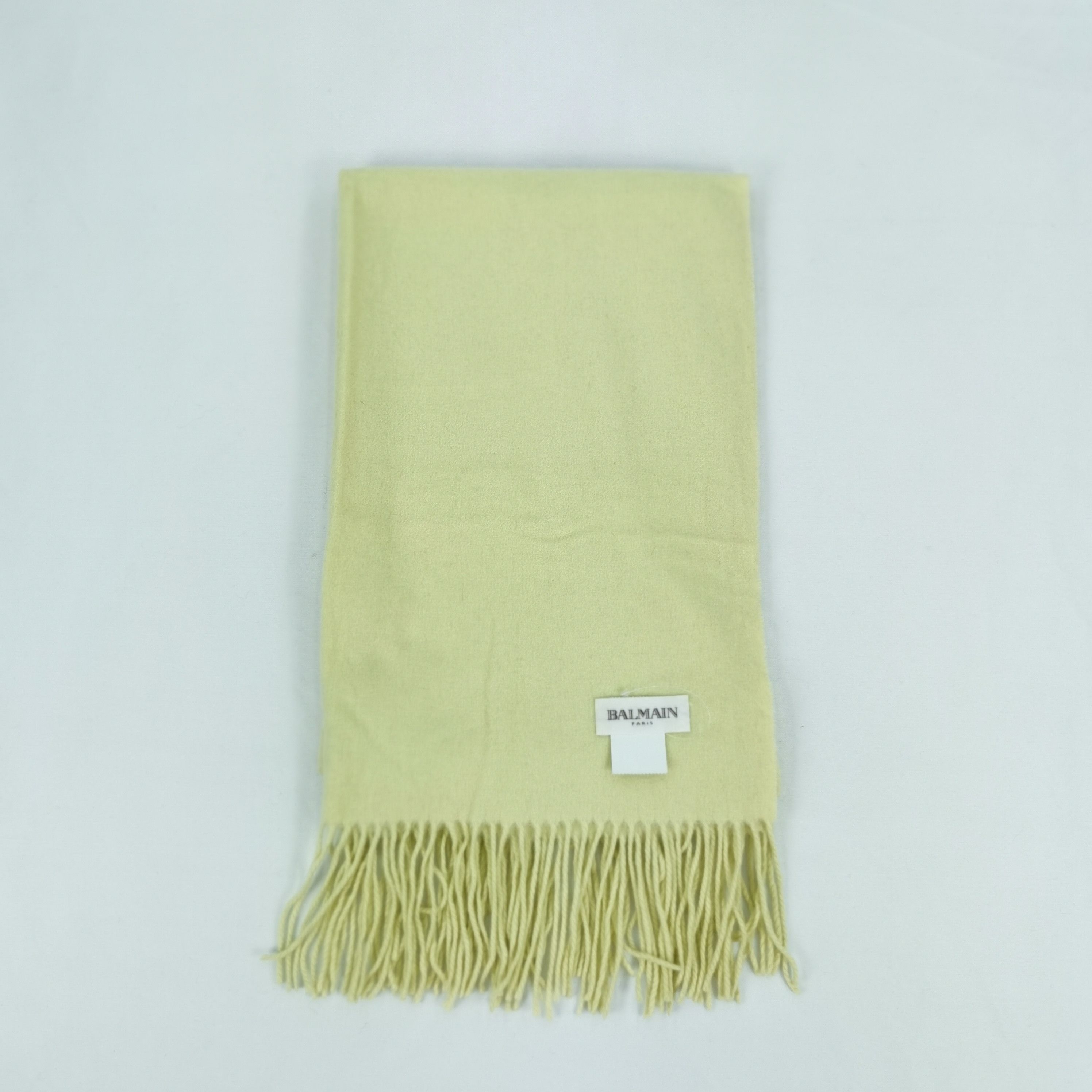 Pierre Balmain Vintage Balmain Scarf Muffler Wool Cashmere Scarves Size ONE SIZE - 2 Thumbnail