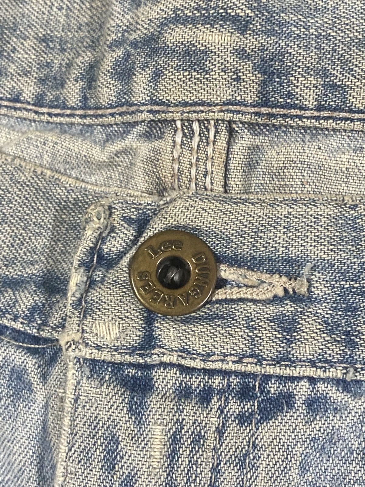 Japanese Brand VINTAGE DENIM CARPENTER DETROIT CHORE JEANS LEE DUNGAREES Size US 39 - 15 Thumbnail