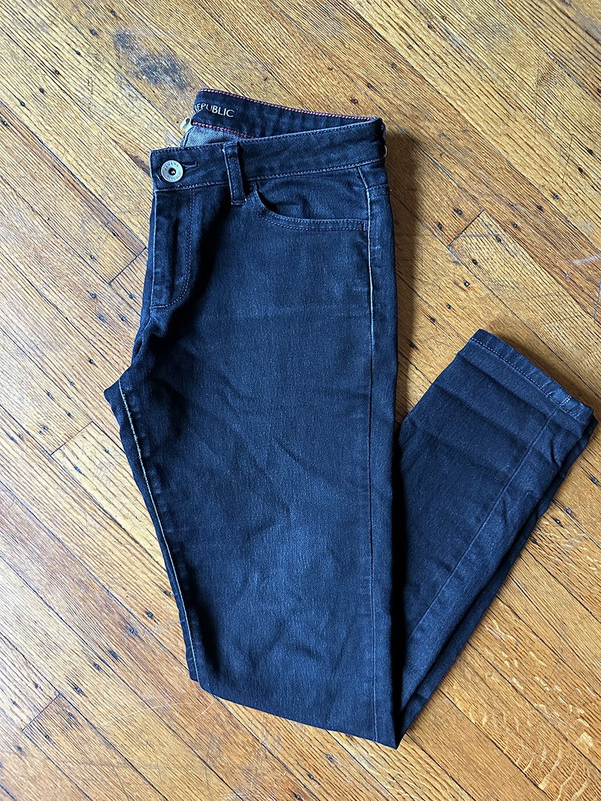 Banana Republic Black Banana Republic women's jeans faded low rise size 29 Size 29" - 1 Thumbnail