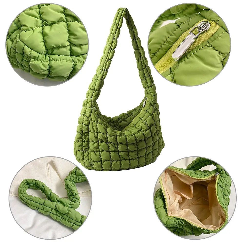 Other Y2k shoulder down shopper bag designer tote bag with ruffles Size ONE SIZE - 6 Thumbnail