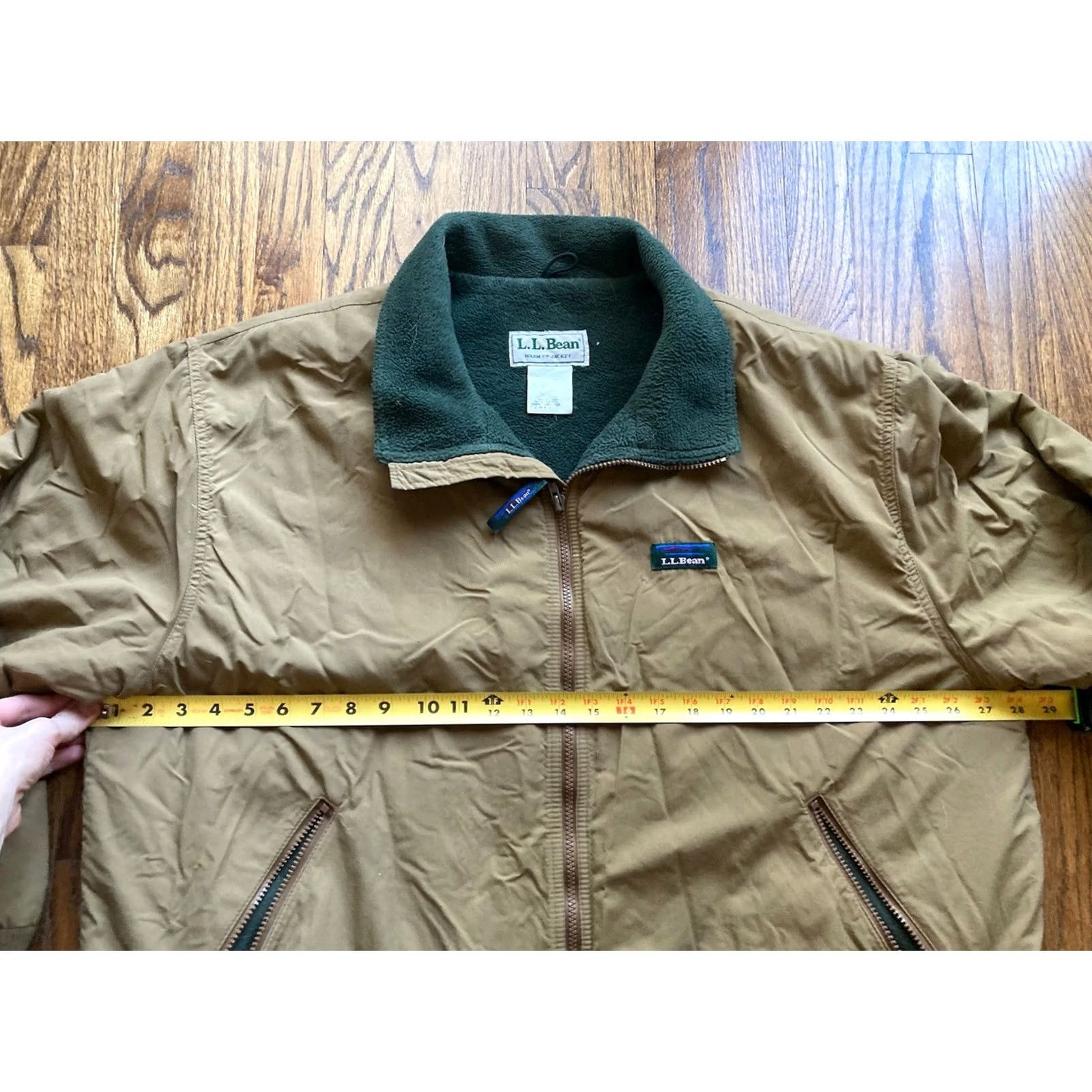 Vintage VINTAGE L.L. Bean Jacket Bomber Full Zip Mens 2XL Beige Size US XXL / EU 58 / 5 - 7 Thumbnail