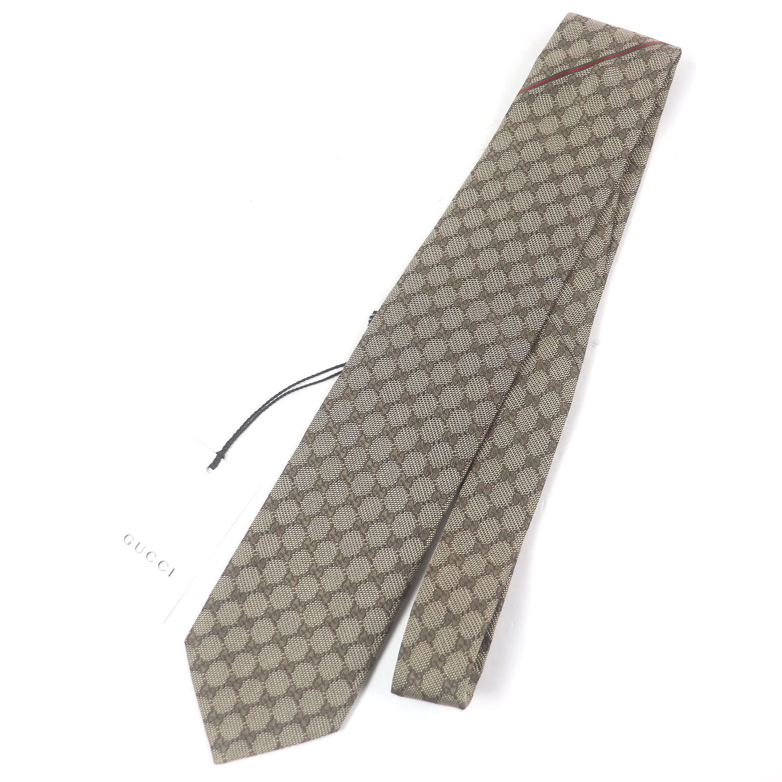 Gucci Gucci Gucci GG logo Silk Tie Others Necktie 221582 DUTY FREE for USA Size ONE SIZE - 1 Thumbnail