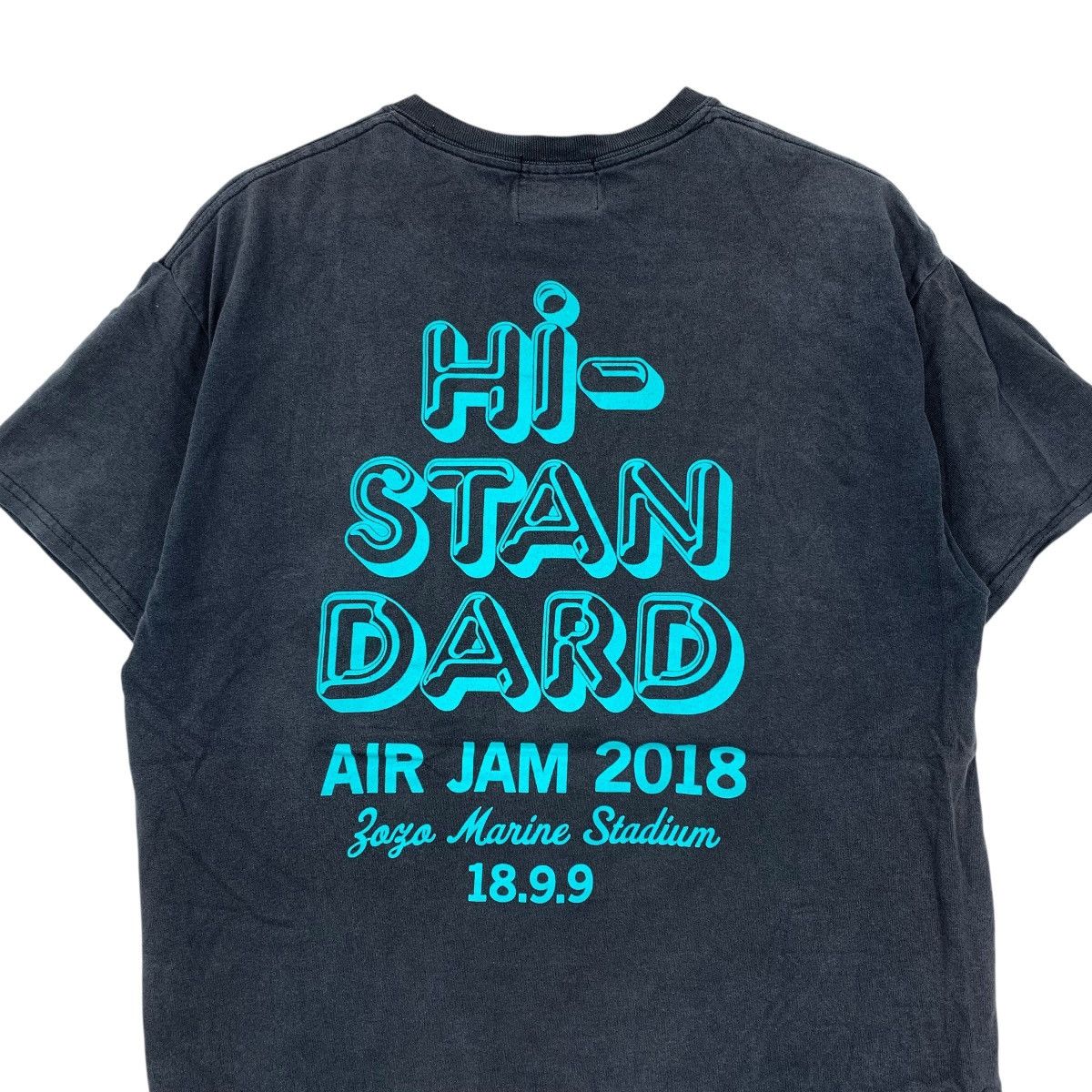 Japanese Brand HI-STANDARD Japanese Band Air Jam 2018 Short Sleeve Shirt Size US L / EU 52-54 / 3 - 4 Thumbnail