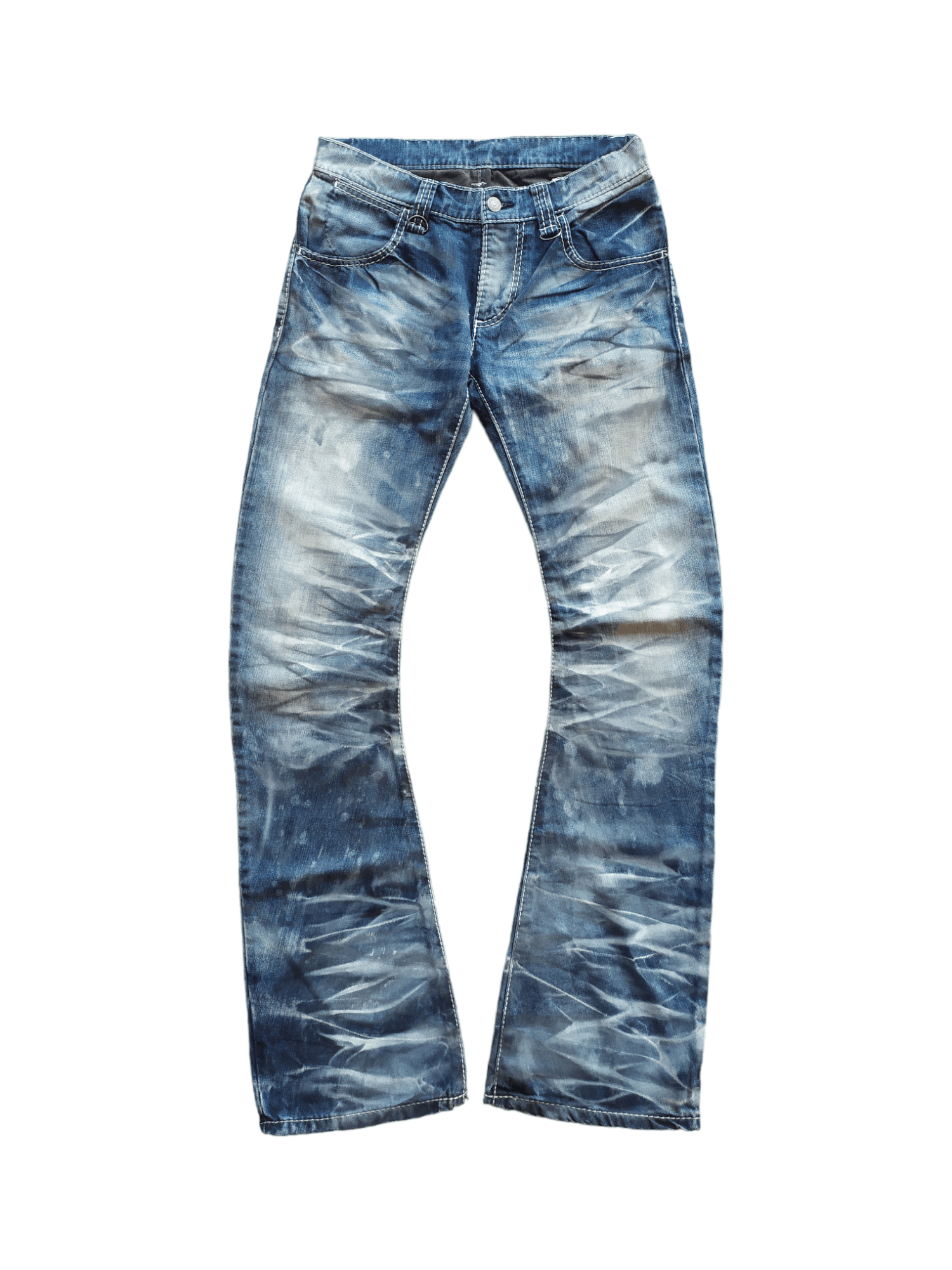 00s buffalo bobs overdye flare denim Y2K - メルカリ