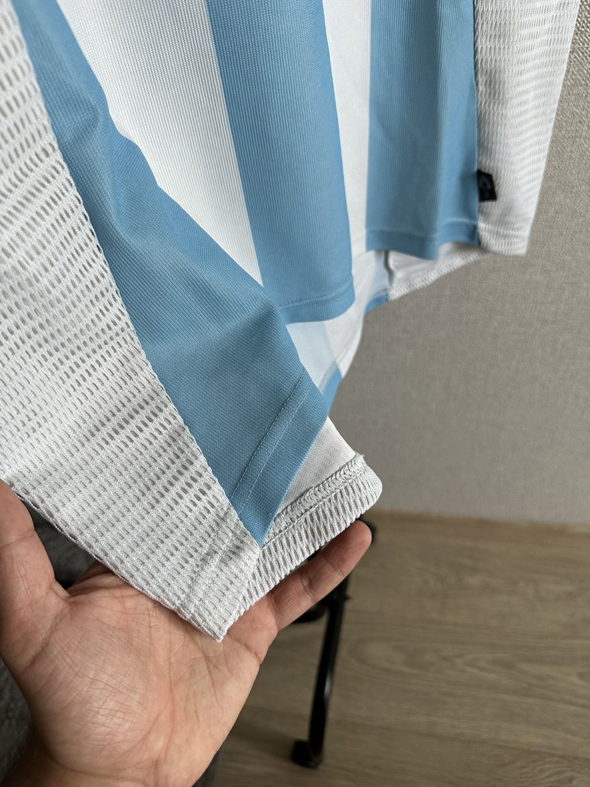 Adidas 2002 Adidas Argentina National Team Vintage Home Jersey Size US L / EU 52-54 / 3 - 9 Thumbnail