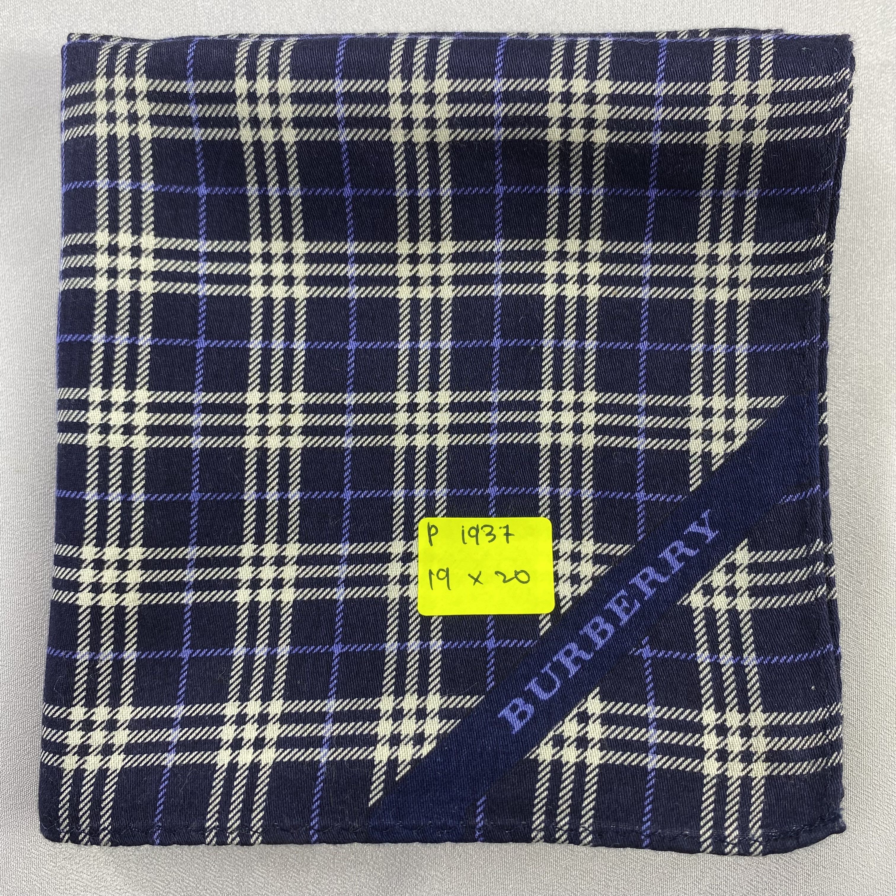 Burberry × Vintage Burberry Handkerchief / Neckerchief / Bandana-P1937 Size ONE SIZE - 5 Thumbnail