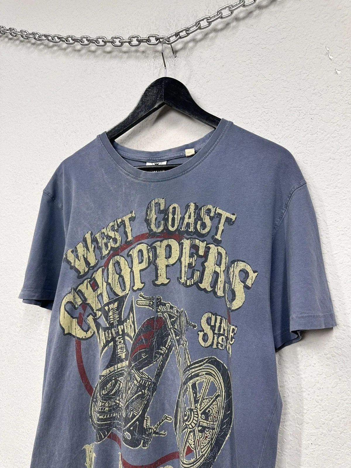 West Coast Choppers VINTAGE WEST COAST CHOPPERS T-SHIRT MOTO RARE Size US M / EU 48-50 / 2 - 4 Thumbnail