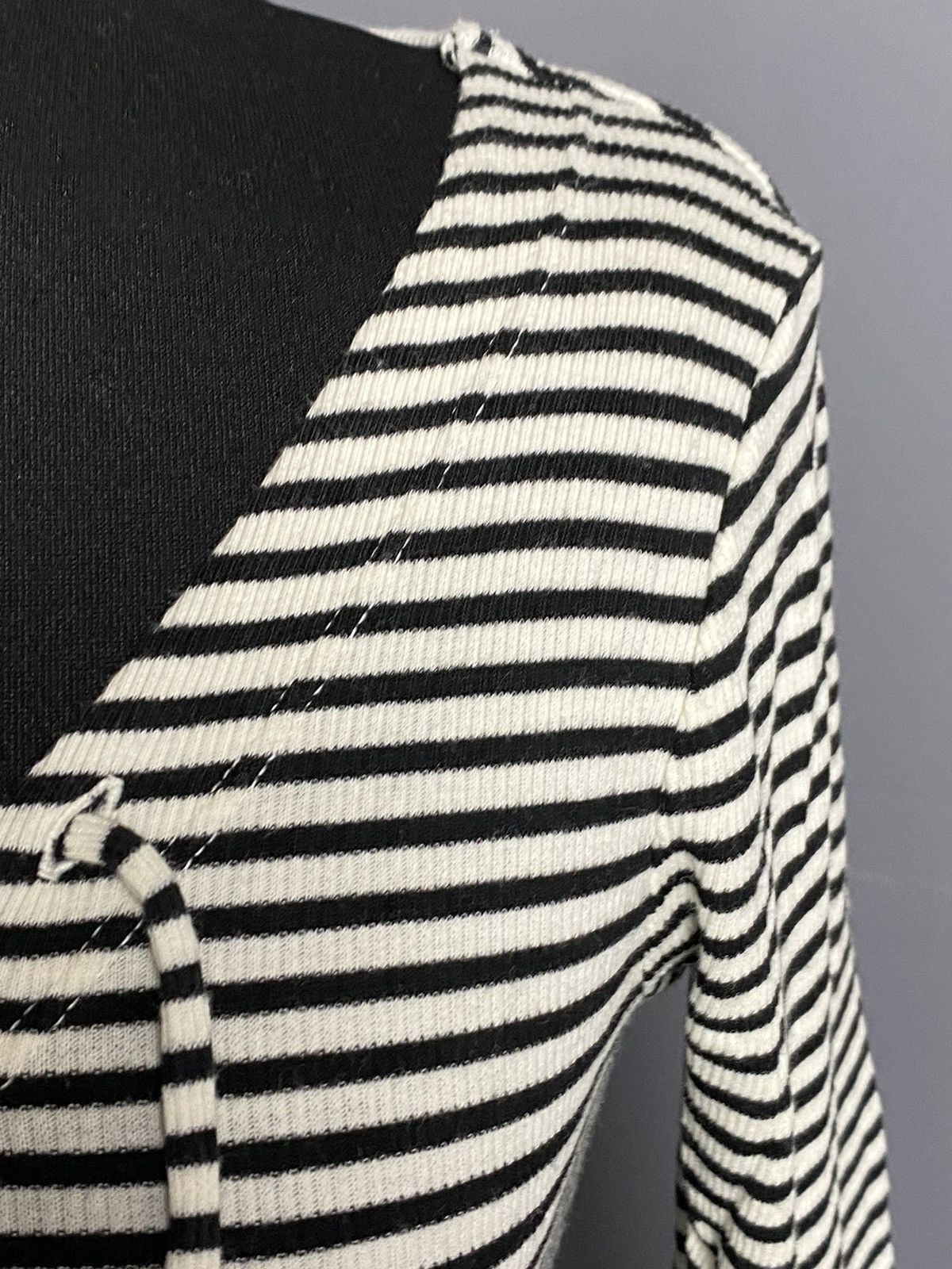 Denim & Supply Ralph Lauren Ralph Lauren Denim & Supply Stripe Lace Up Top S Long Sleeve Size S / US 4 / IT 40 - 11 Thumbnail