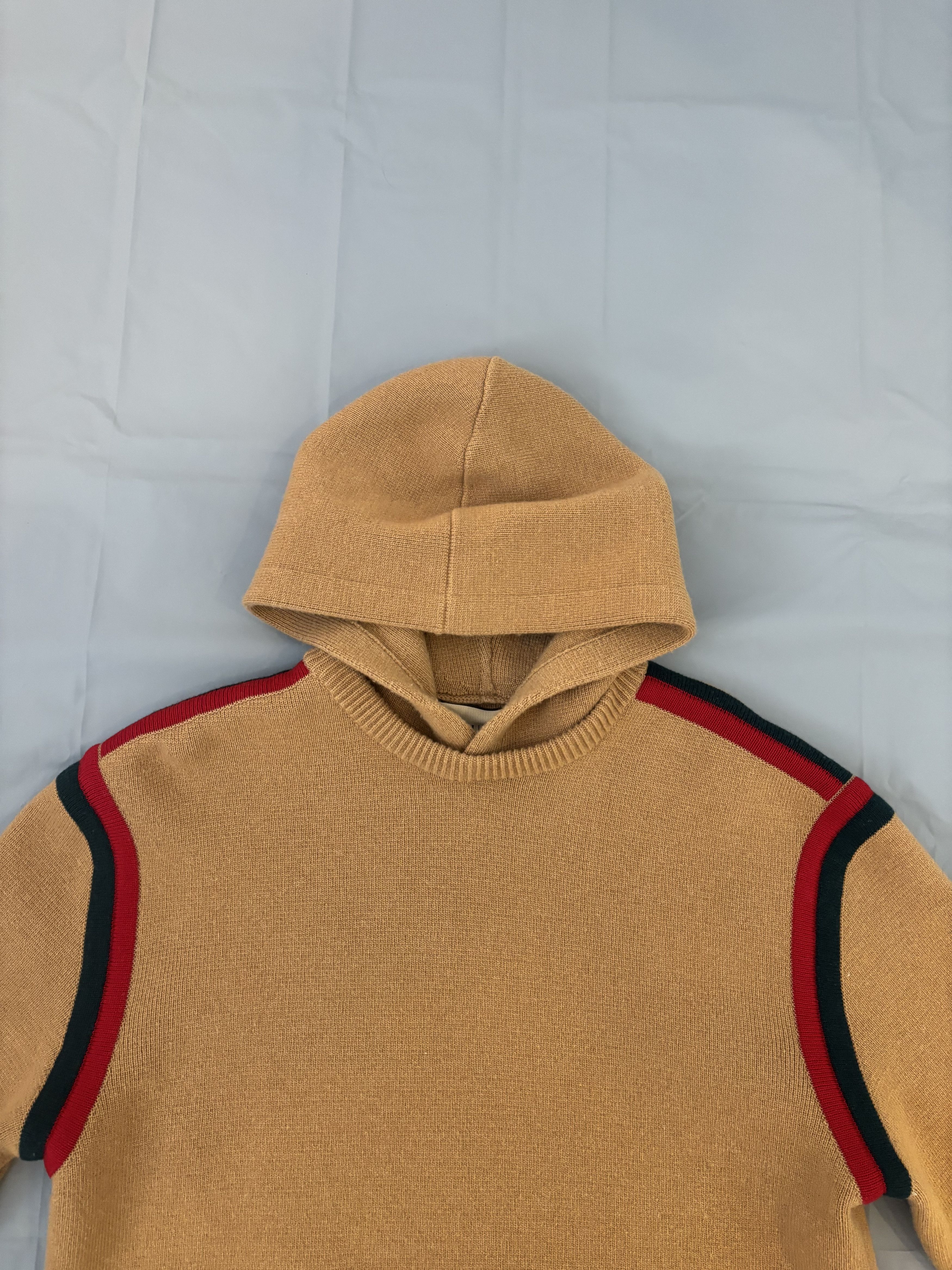 Gucci Pull à capuche en laine Gucci en tbe Size US M / EU 48-50 / 2 - 8 Thumbnail