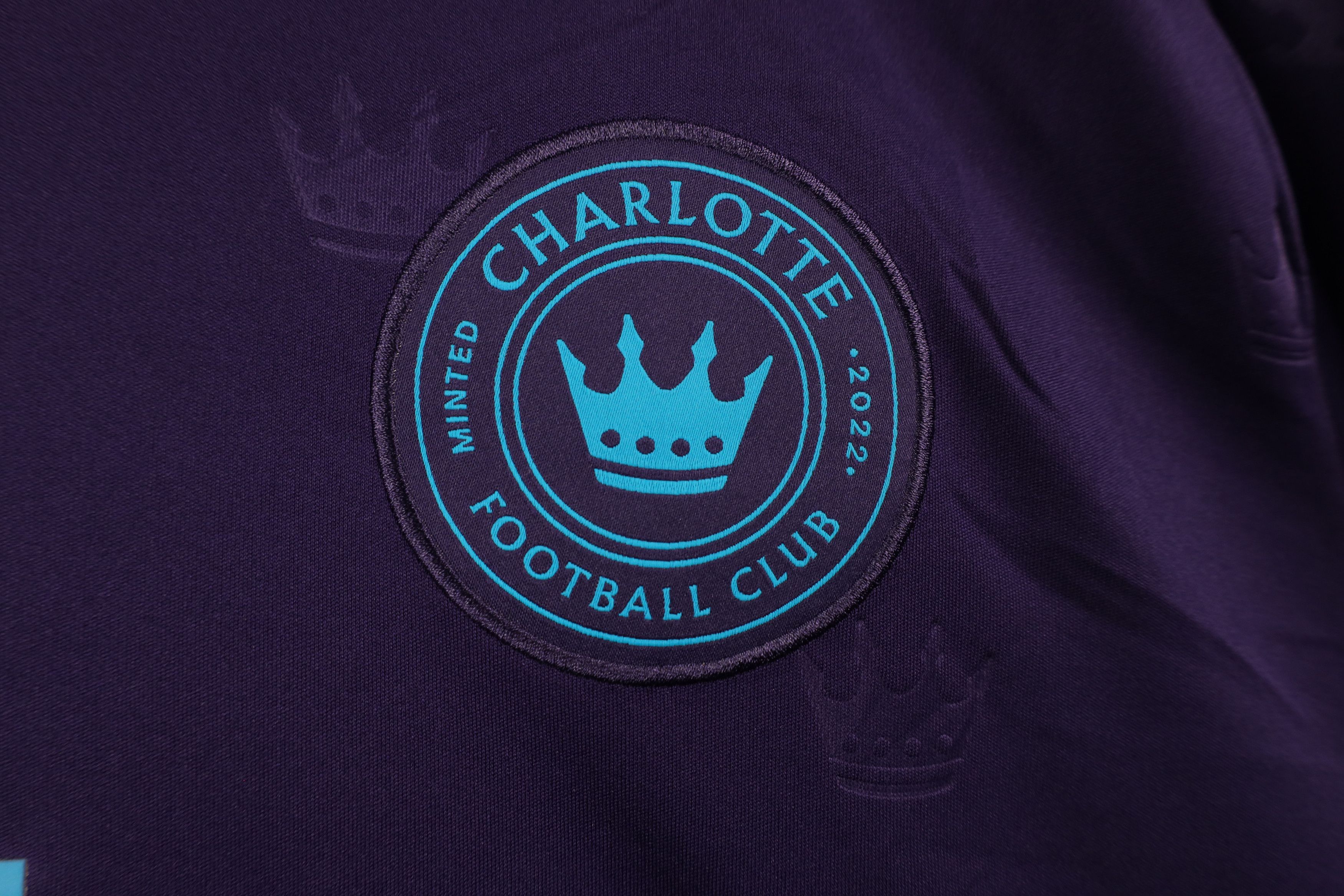 Adidas × Vintage New Adidas Charlotte Football Club Soccer Jersey Purple Size US XXL / EU 58 / 5 - 9 Thumbnail