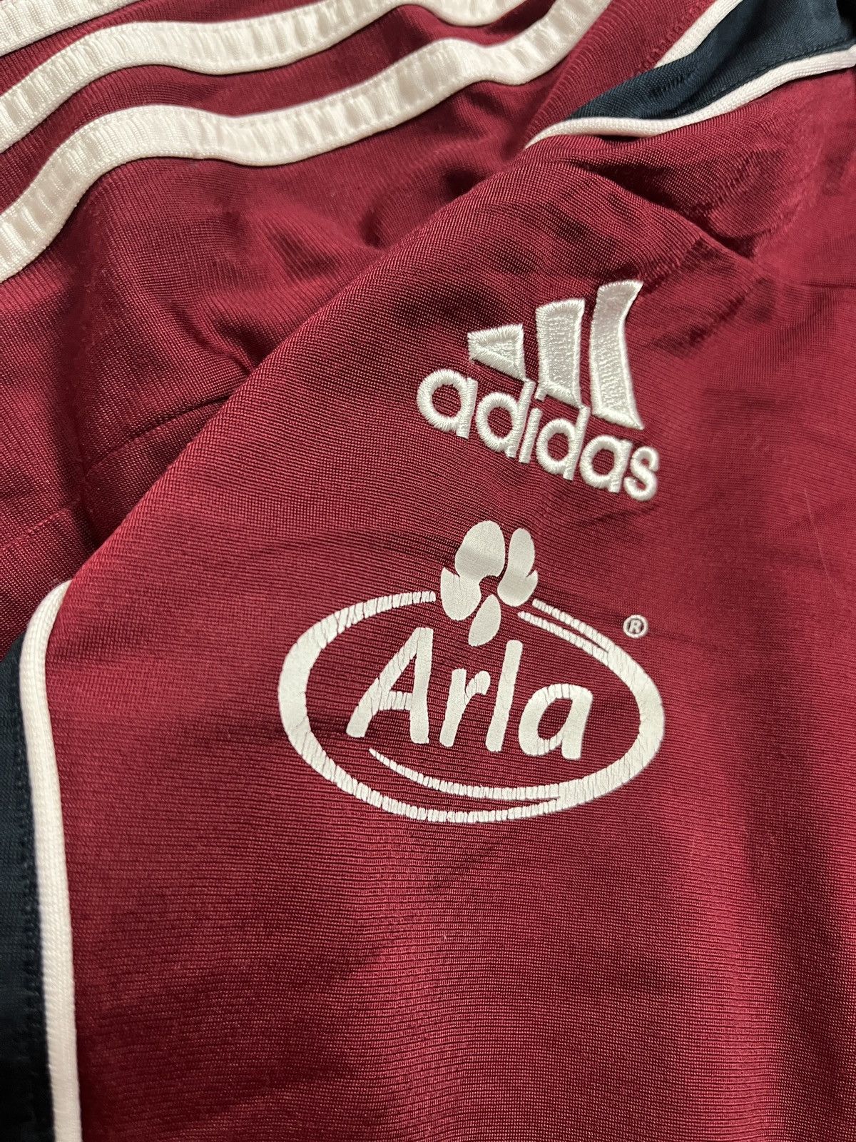 Adidas × Vintage Vintage Adidas Denmark Football Jacket Soccer Track Top Rare Size US XL / EU 56 / 4 - 9 Thumbnail