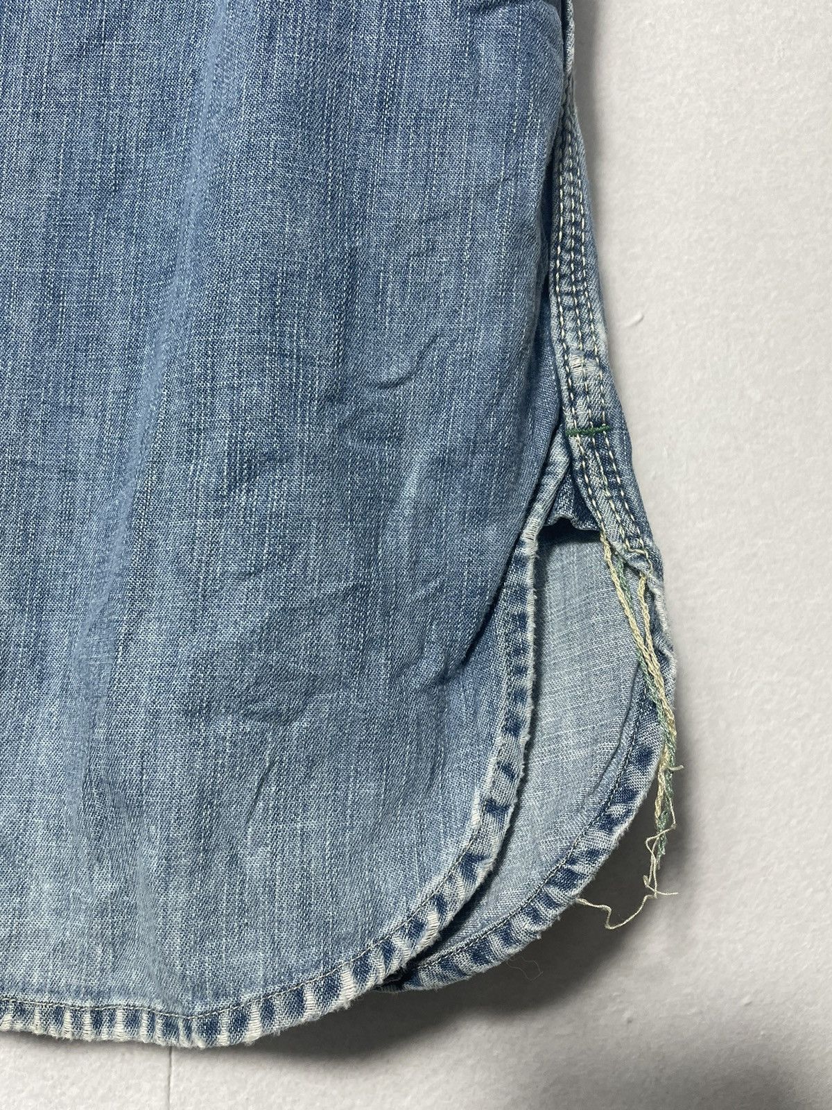 Japanese Brand × Vintage Distressed Army Look A Like Japanese Shirt Size US M / EU 48-50 / 2 - 7 Thumbnail