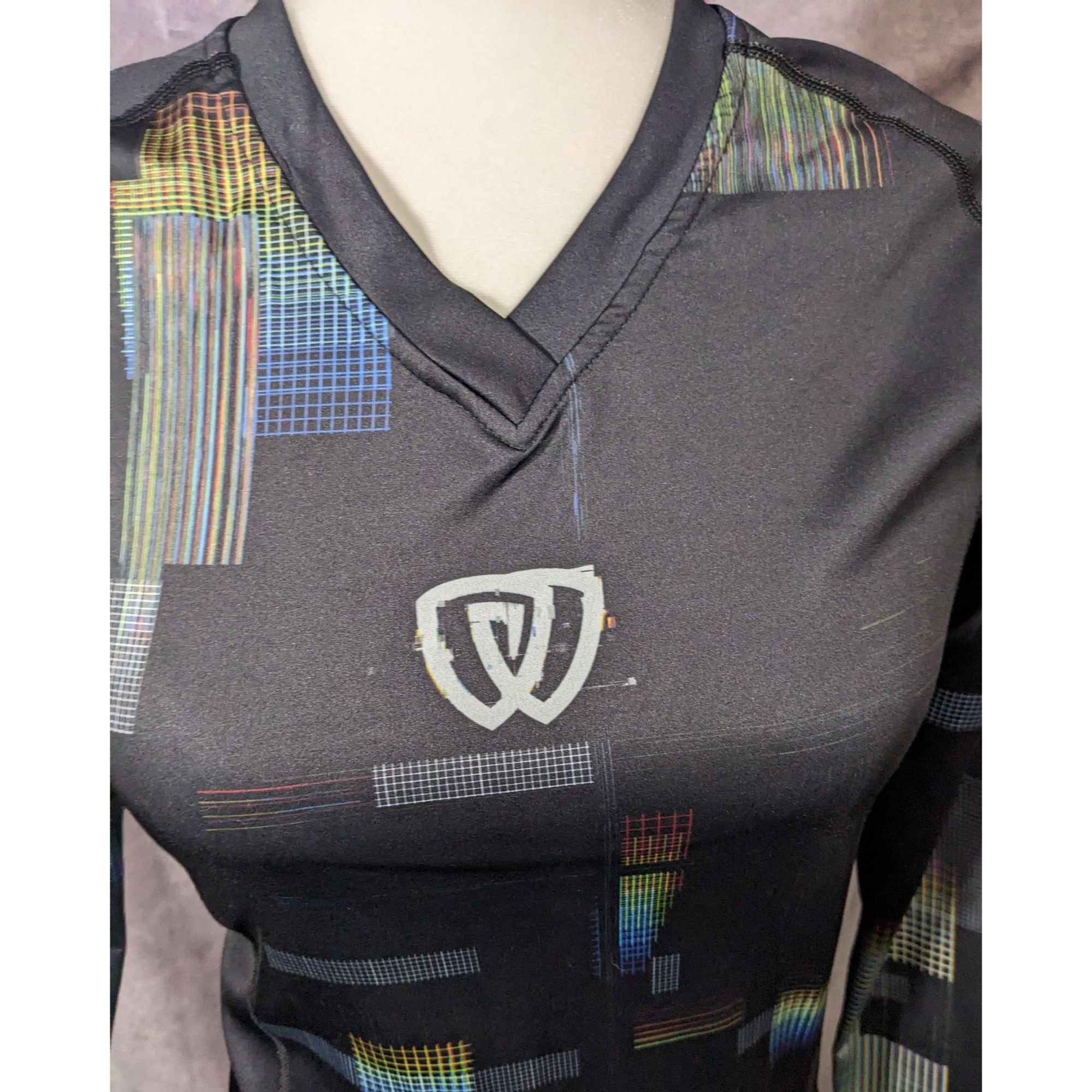 Other Phalanx Black And Rainbow Grid Rash Guard Size Small Size S / US 4 / IT 40 - 8 Thumbnail