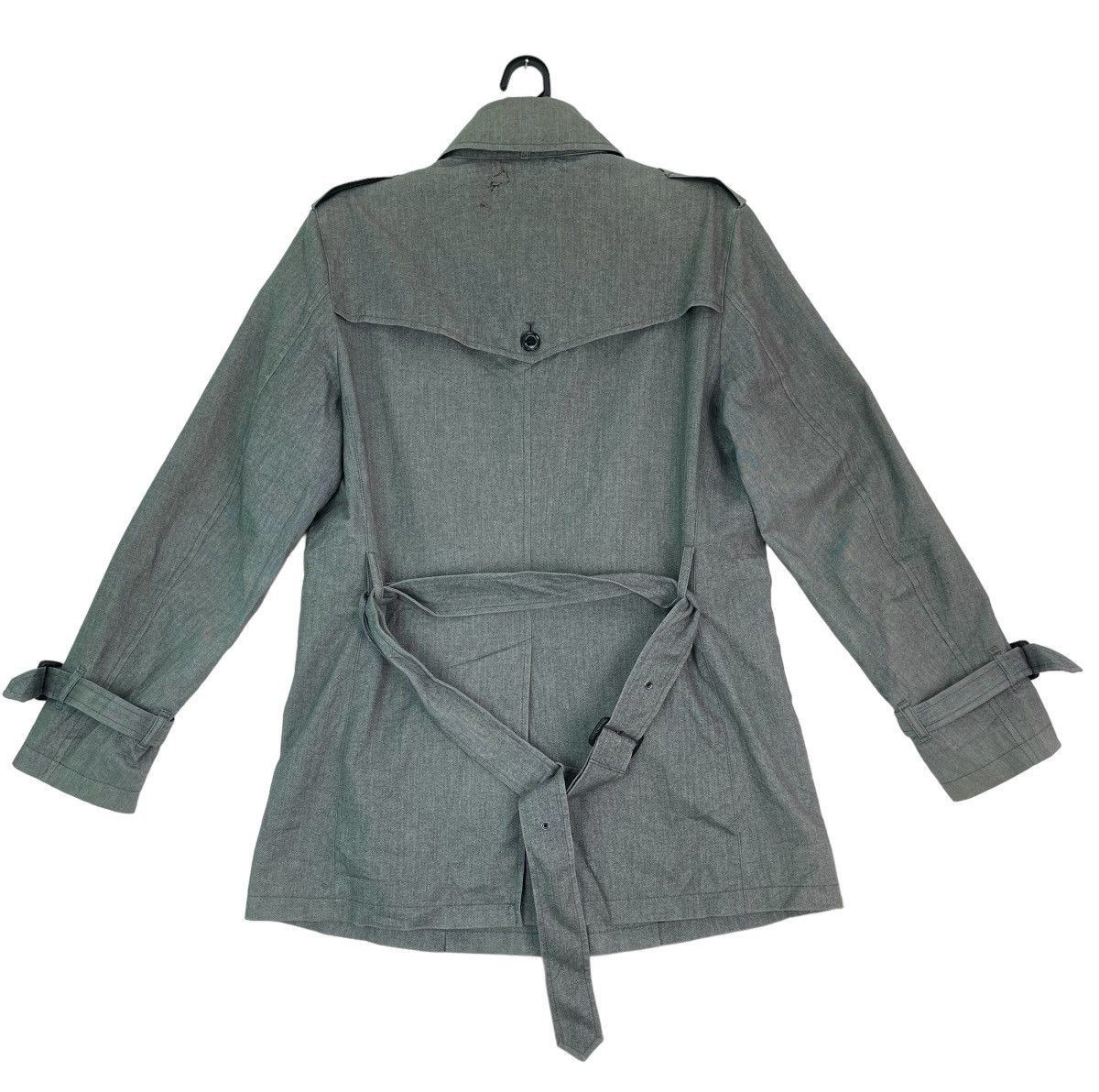 Comme des Garcons × Dezert Vtg 90s Dezert Homme ex CDG japan designer trench jacket Size US L / EU 52-54 / 3 - 5 Thumbnail
