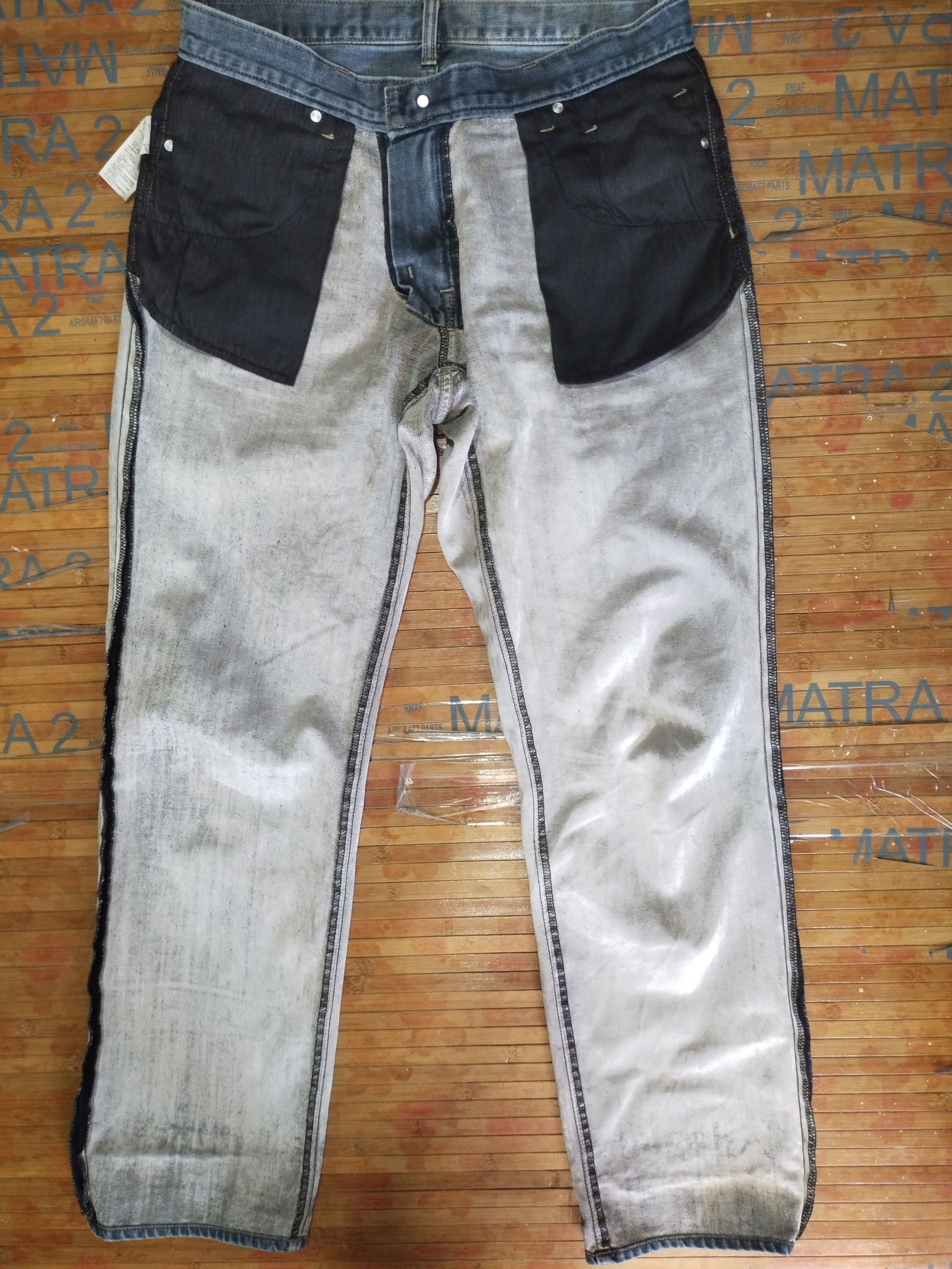 Vintage Jeans Topvelu Sz 85CM / 33" Size US 33 - 9 Thumbnail