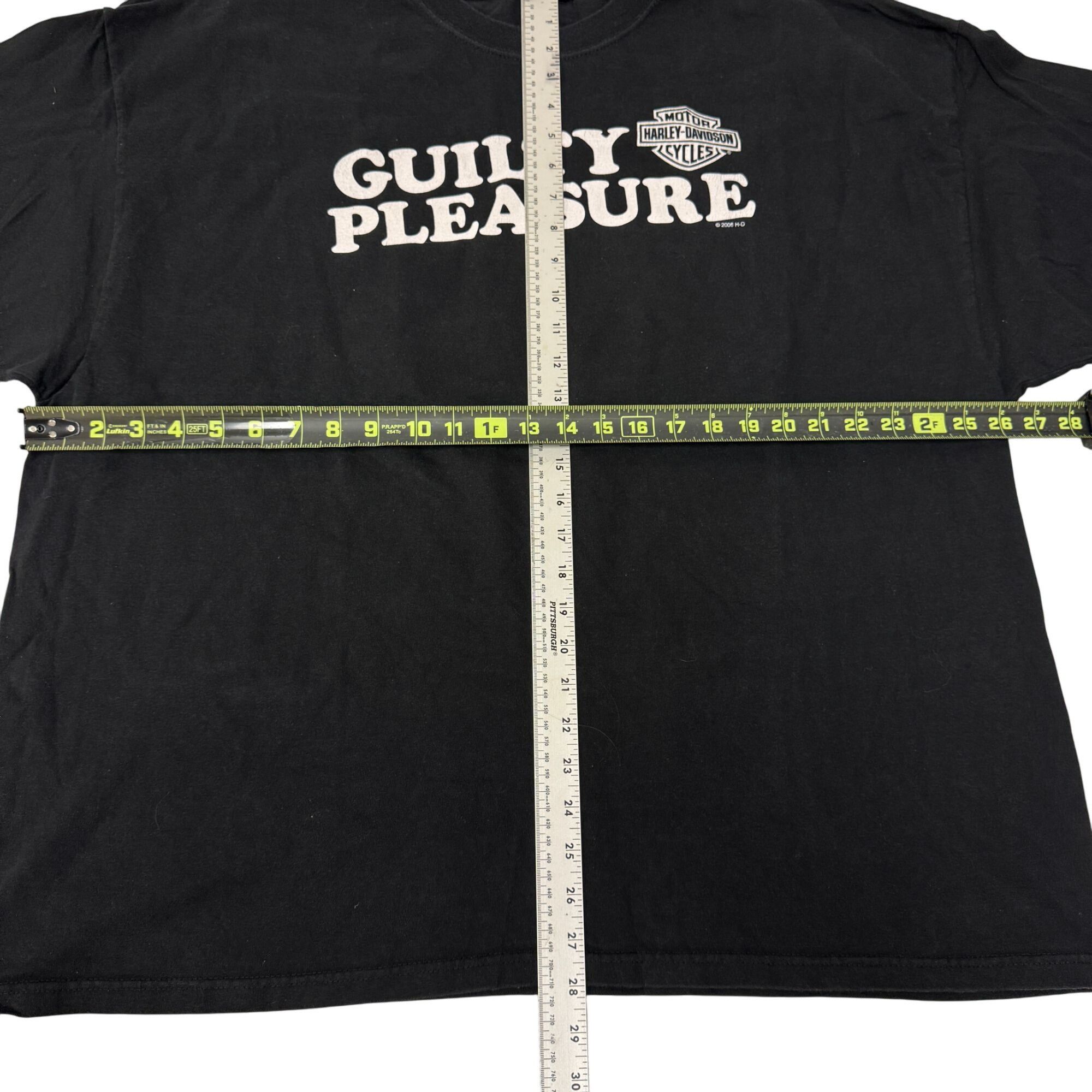 Harley Davidson H-D GUILTY PLEASURE Motorcycle Rio Grand Valley TEXAS Biker Size US XXL / EU 58 / 5 - 5 Thumbnail