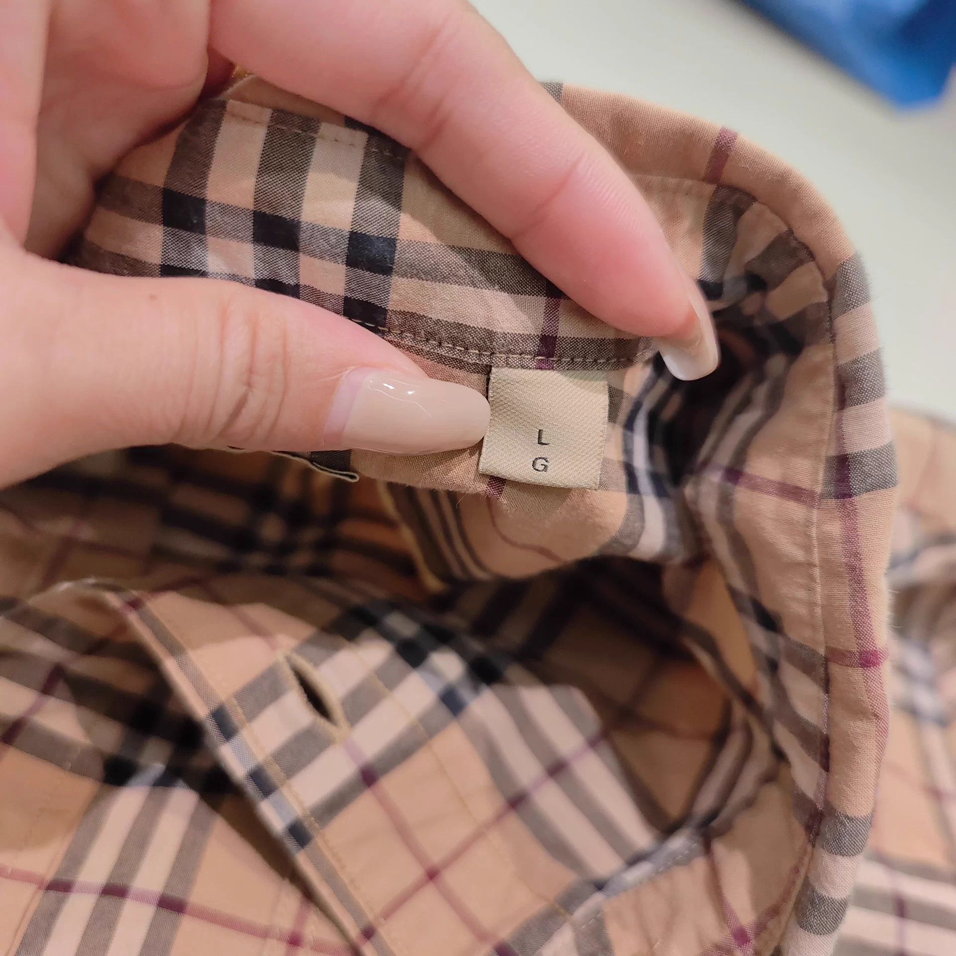 Burberry Burberry 99 New Classic Check Shirt L Size L / US 10 / IT 46 - 3 Thumbnail