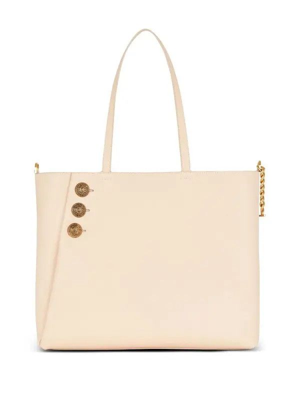 Balmain o1s1wg111225 Size:OS/ Embleme Tote Bag in Pink Size ONE SIZE - 2 Thumbnail