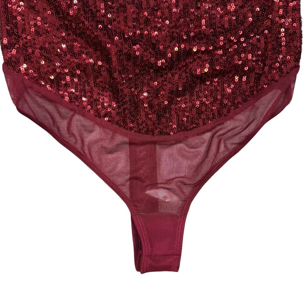 Free People New Free People Intimately FP Sparks Fly Red Bodysuit Size Size XS / US 0-2 / IT 36-38 - 5 Thumbnail