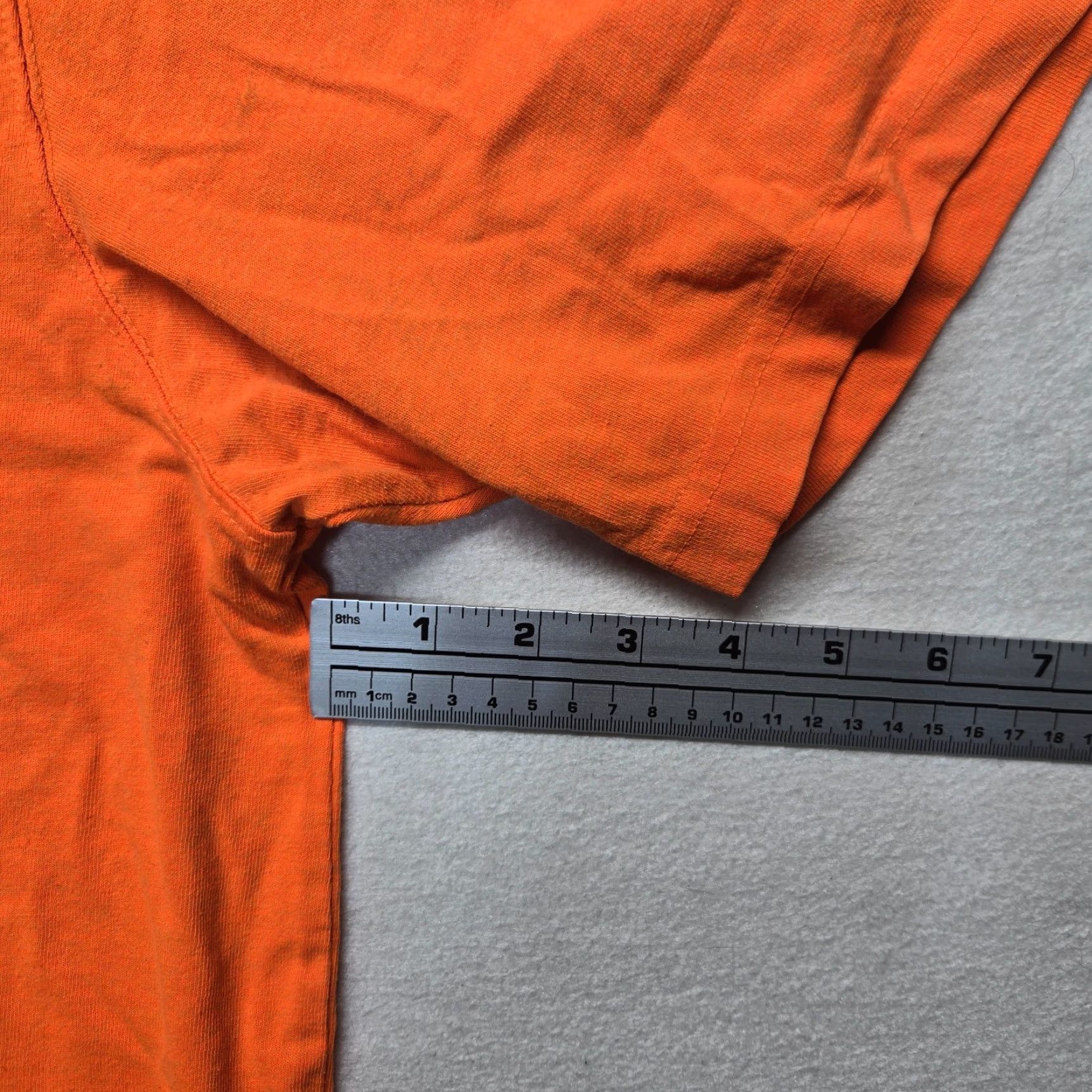Carhartt Vintage Carhartt Men's T-Shirt Short Sleeve Work Shirt XL Orange Construction Worker 90s Size US XL / EU 56 / 4 - 4 Thumbnail