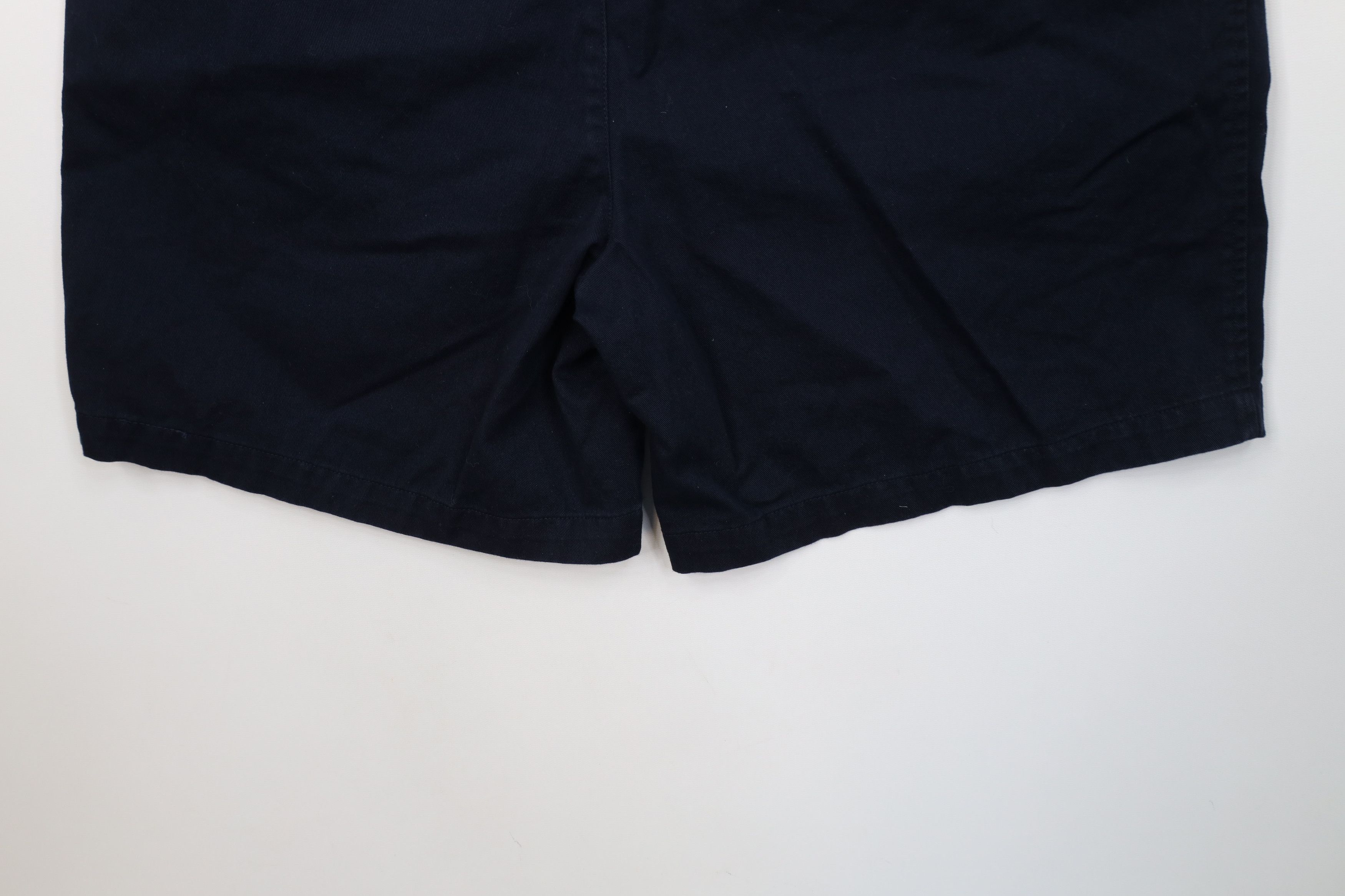 Tommy Hilfiger Vintage 90s Tommy Hilfiger Above Knee Chino Shorts Blue Size US 36 / EU 52 - 10 Thumbnail