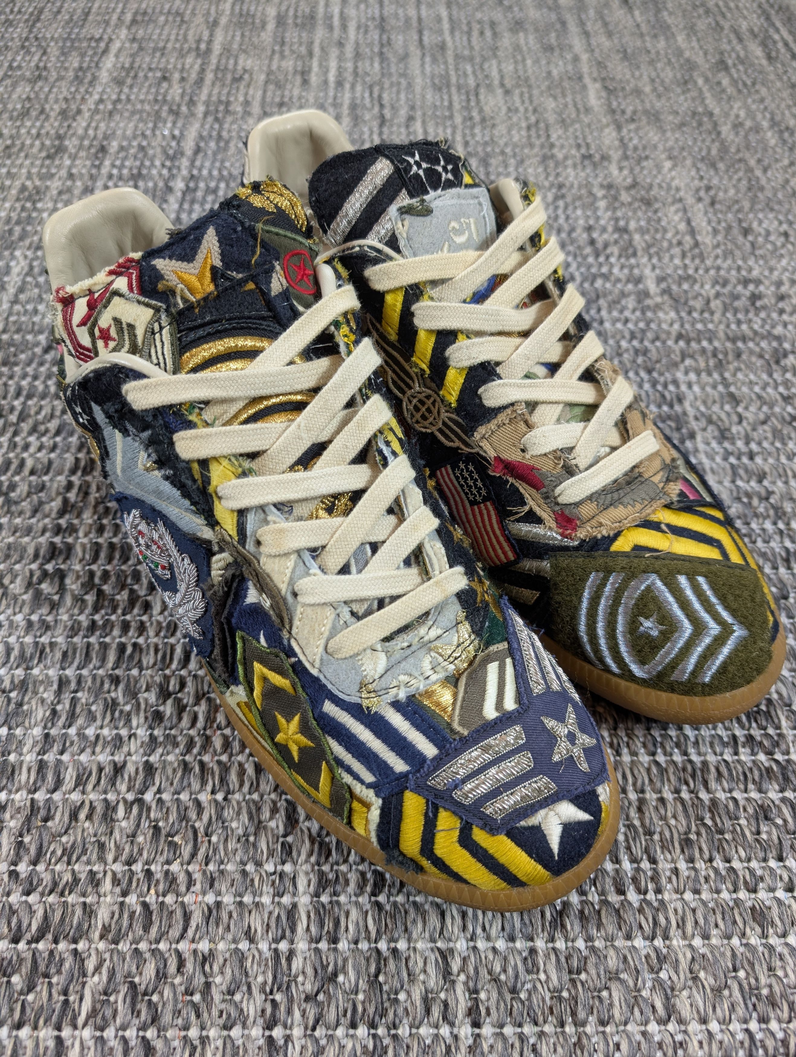 Maison Margiela Maison Margiela Artisanal Army Military Patch 2016 GAT Shoes Size US 10 / EU 43 - 3 Thumbnail