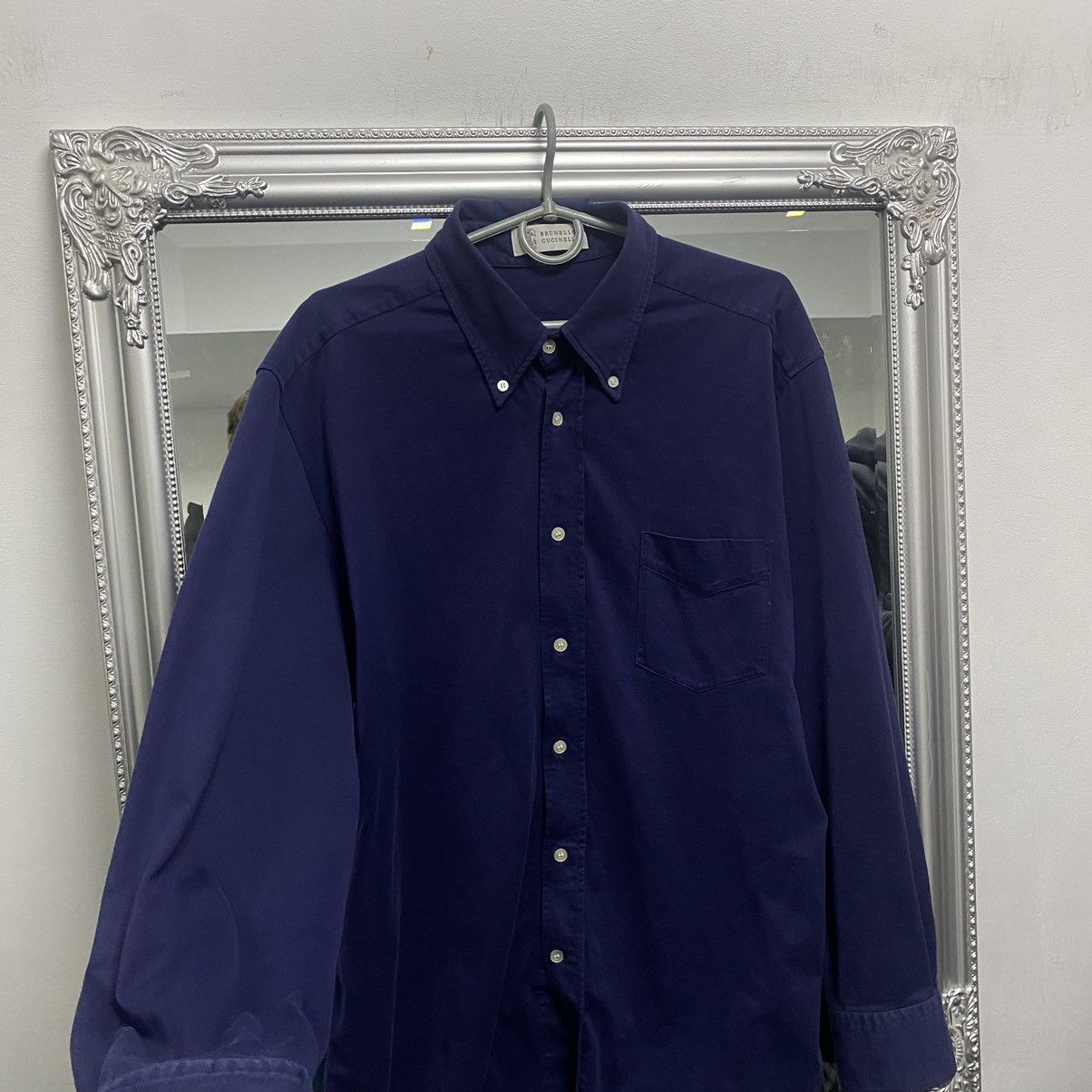 Brunello Cucinelli Brunello Cucinelli Button Up Shirt Size US L / EU 52-54 / 3 - 4 Thumbnail