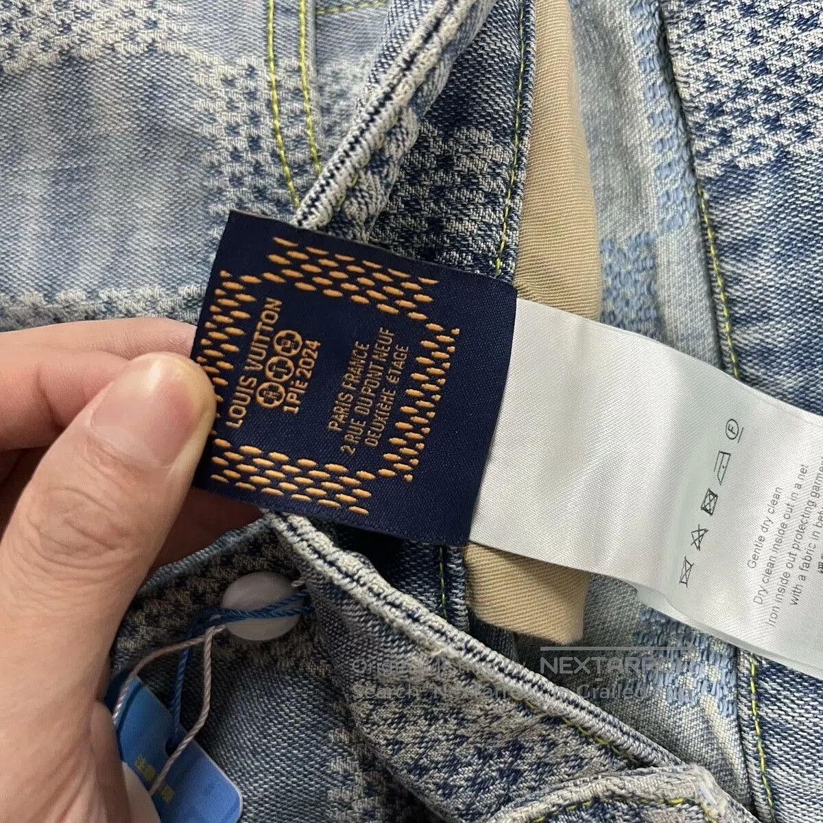 Louis Vuitton Louis Vuitton Checkerboard Jeans 31. Size 31" - 5 Thumbnail