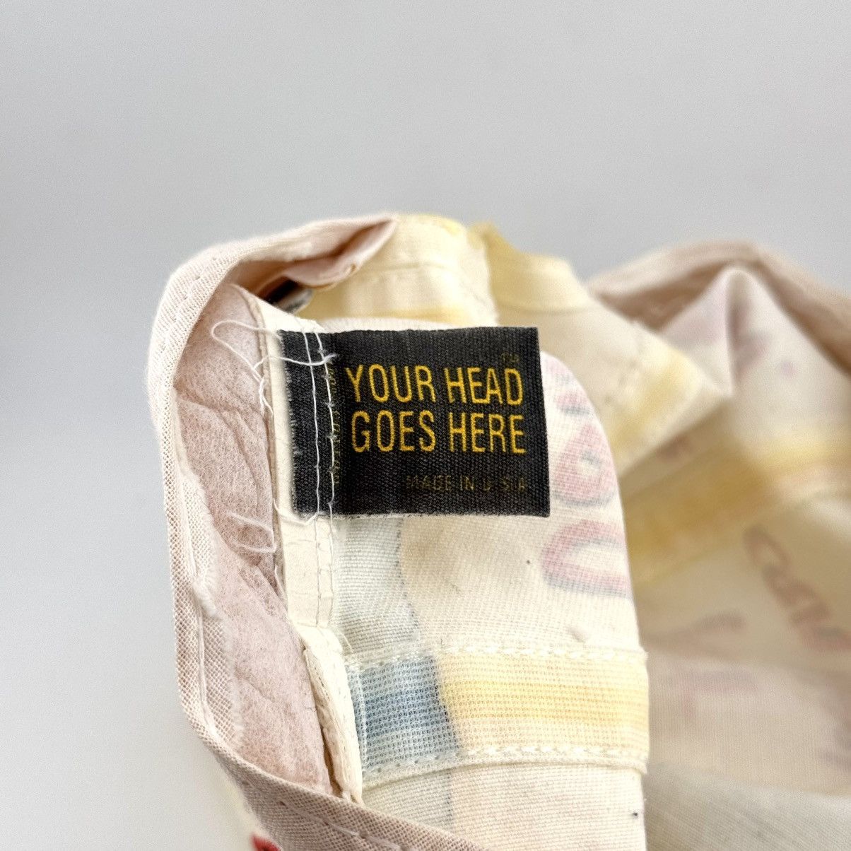 Vintage Vintage 90s Fred Babb Go To Your Studio Art To Wear USA Cap Size ONE SIZE - 9 Thumbnail